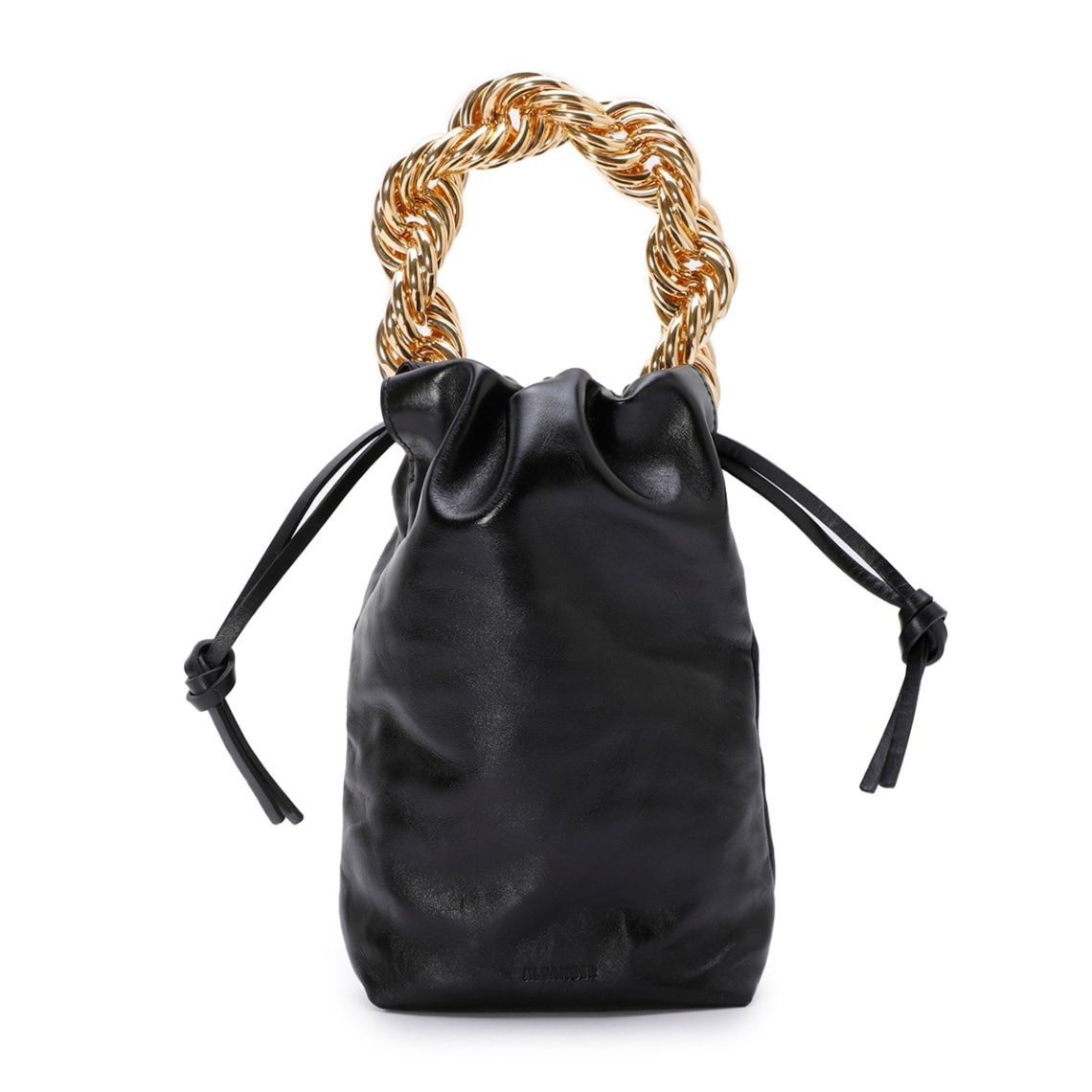 JIL SANDER ジルサンダー ハンドバッグ 2WAY/DRAWSTRING CHAIN SM レディース