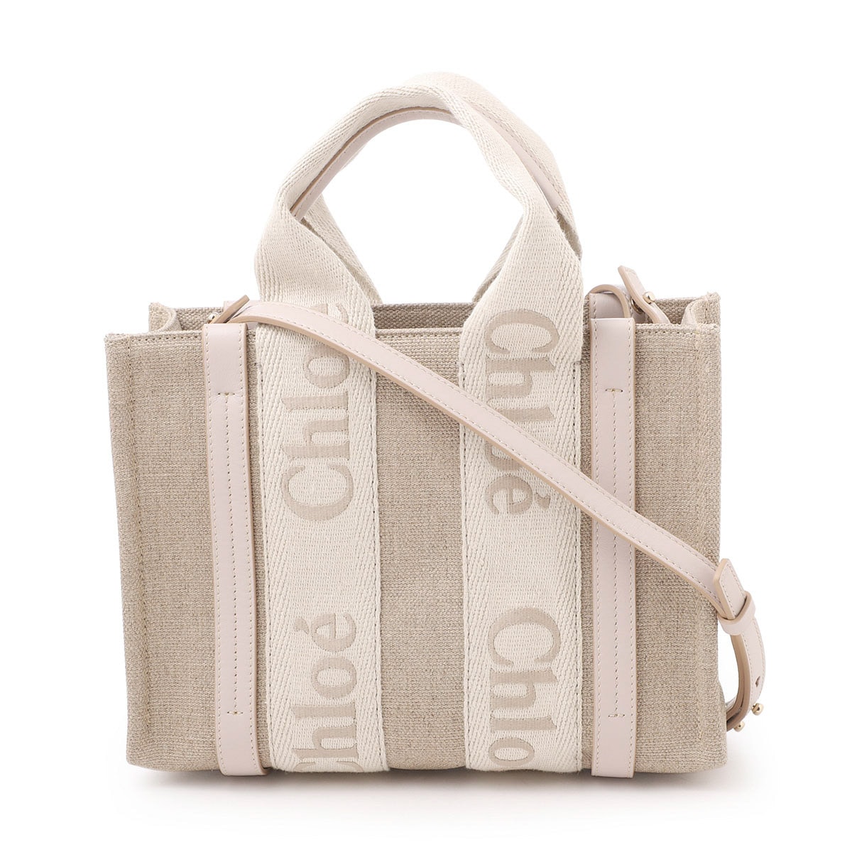 Chloe クロエ トートバッグ 2WAY/WOODY SMALL レディース