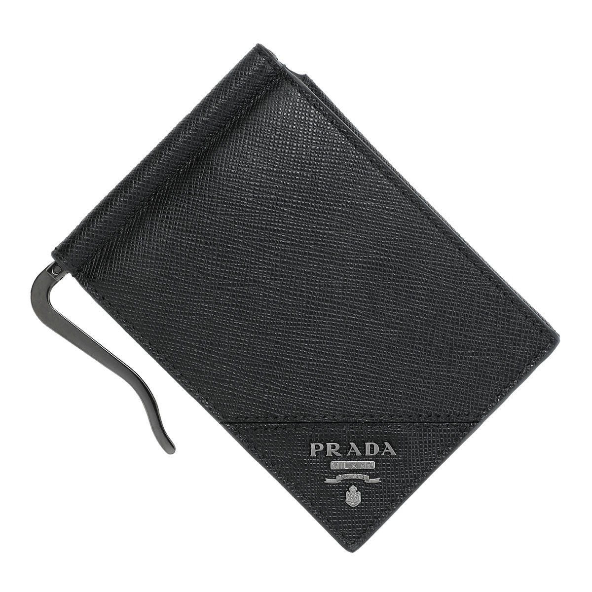 PRADA プラダ マネークリップ 小銭入れ付き/SAFFIANO サフィアーノ メンズ