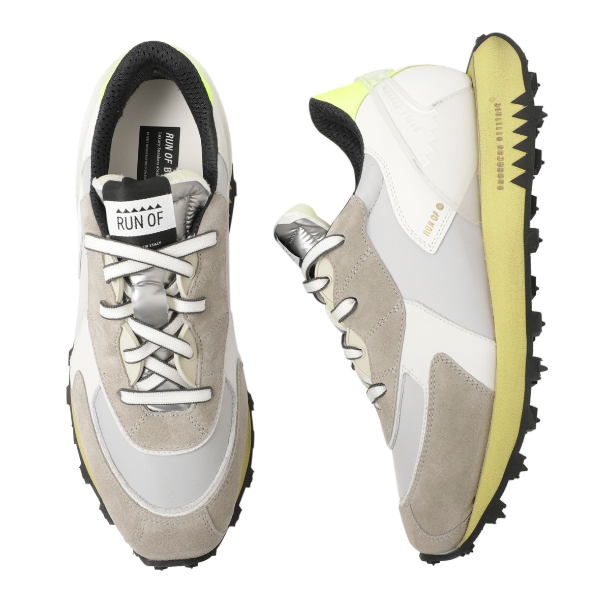 RUN OF ランオブ スニーカー/HUNTER【大きいサイズあり】 メンズ