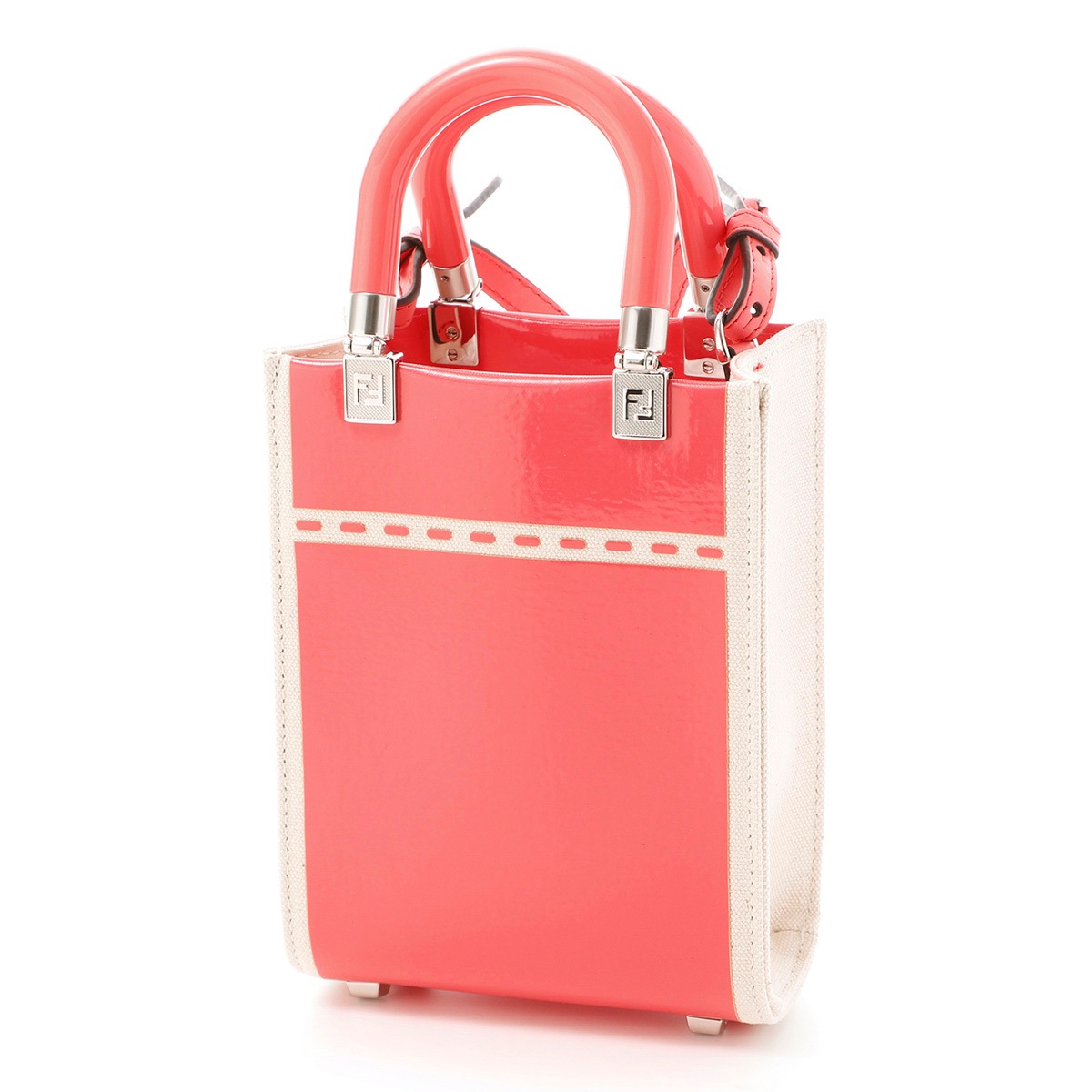 FENDI フェンディ トートバッグ 2WAY/ショッパーバッグ/SUNSHINE