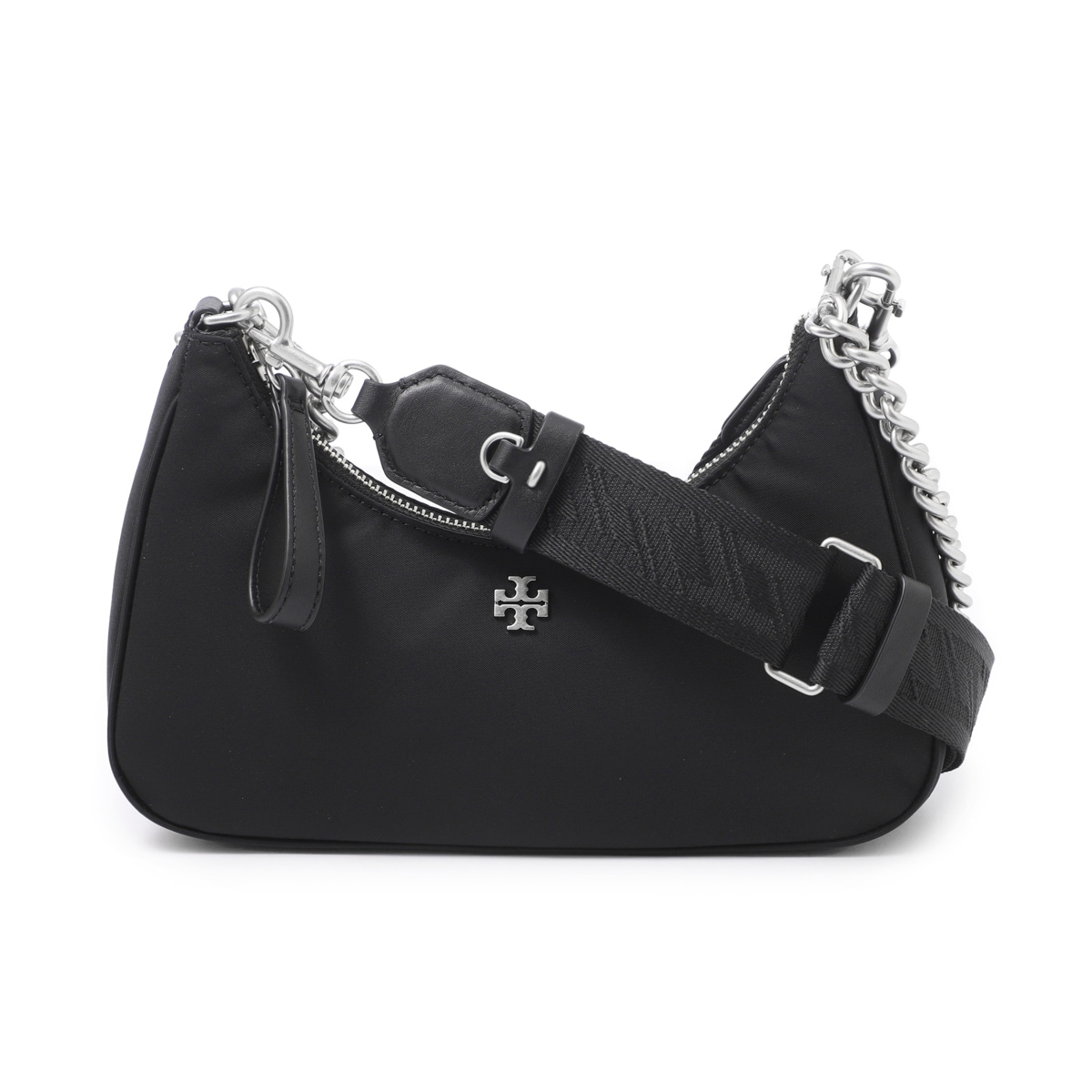 ✨未使用級✨ トリーバーチ マーサー スモール クレセントバッグ 2way 黒 TORY BURCH 【9/27-9/28週末はP5倍】トリーバーチ ショルダー