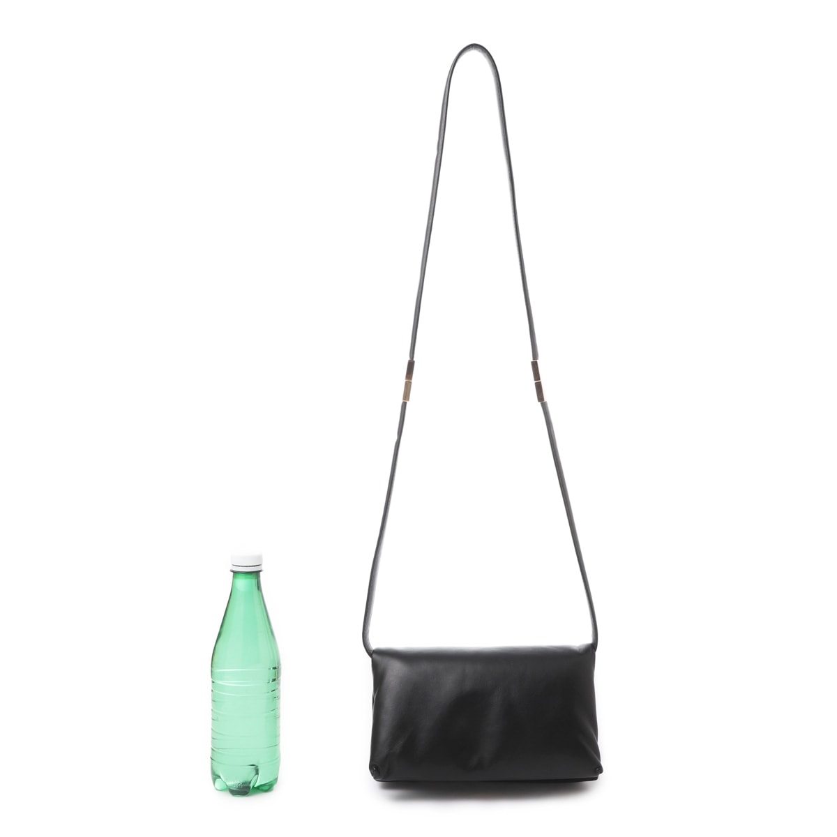 新品★ミディPrisma2WAYショルダーハンドバッグMarniマルニキャラメル キャラメル(キャラメルブラウン) MARNI MARKET STRIPE MINI