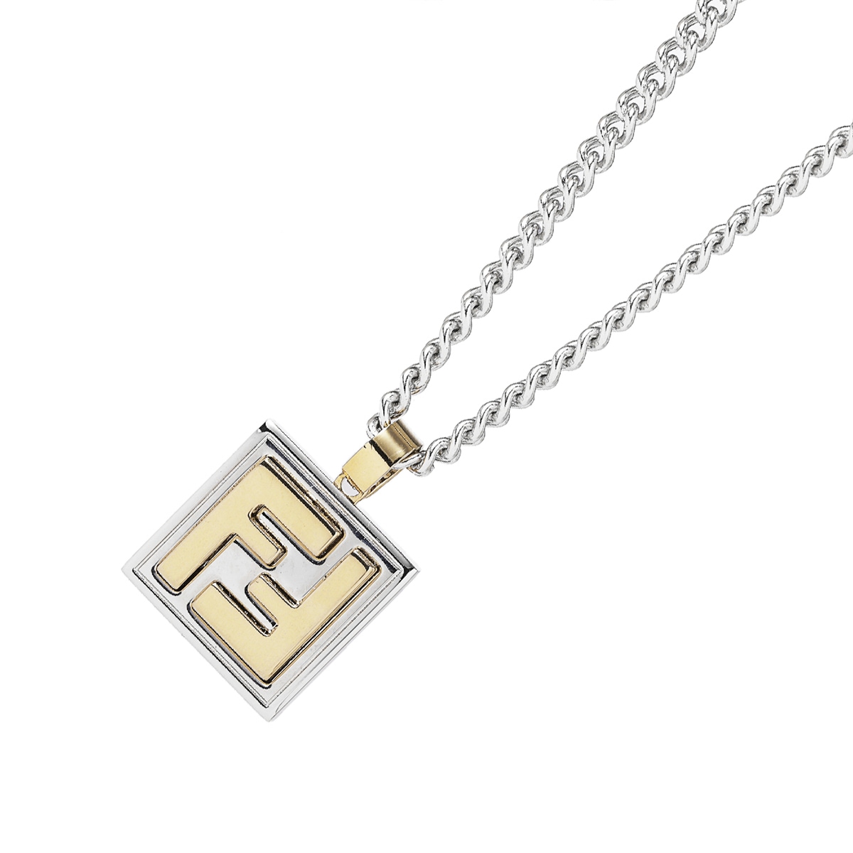 フェンディ メンズ FF ネックレス ペンダント 楽天市場】FENDI フェンディ ネックレス 7AJ292 B08 メンズ FF