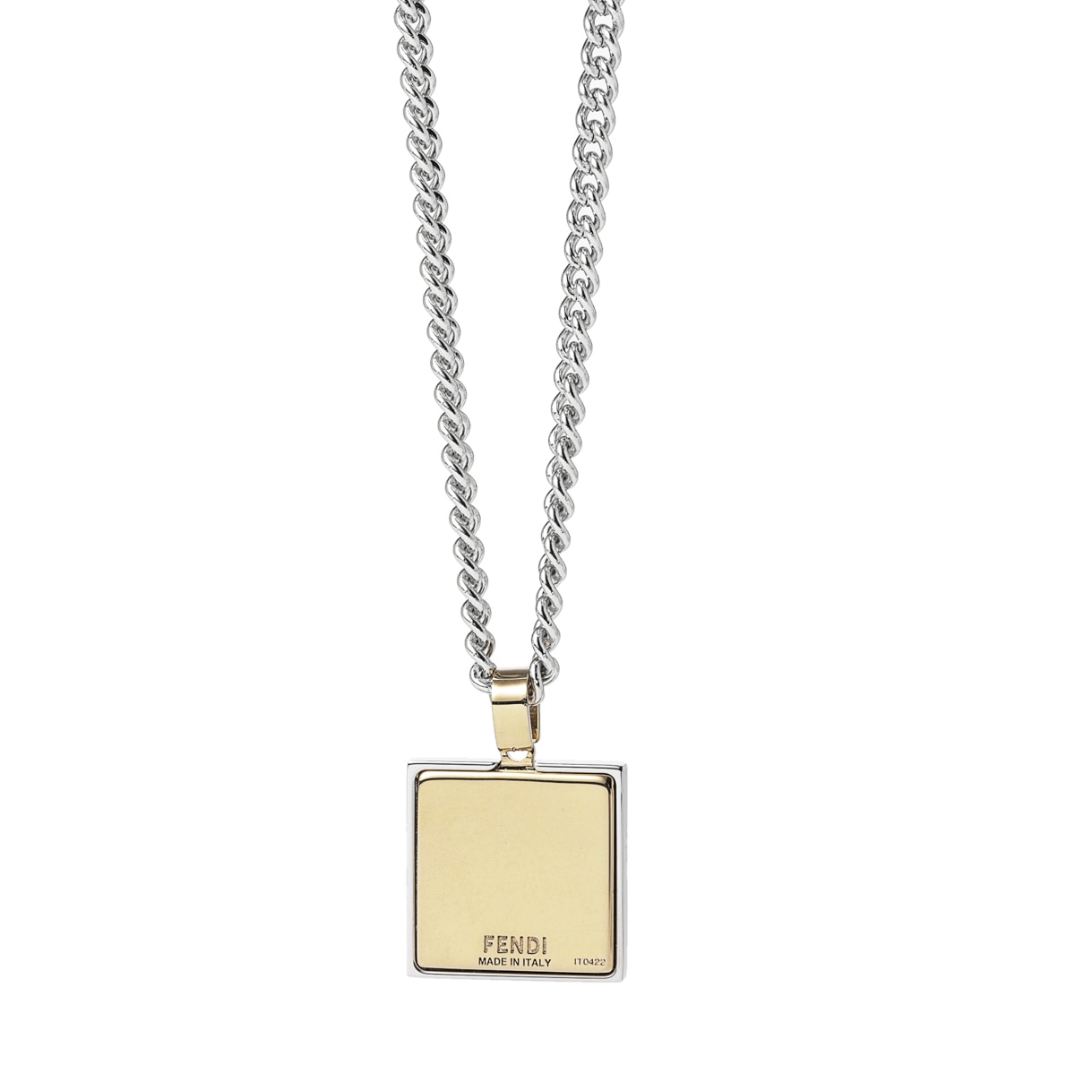 FENDI 7AJ293 SLV FF ネックレス