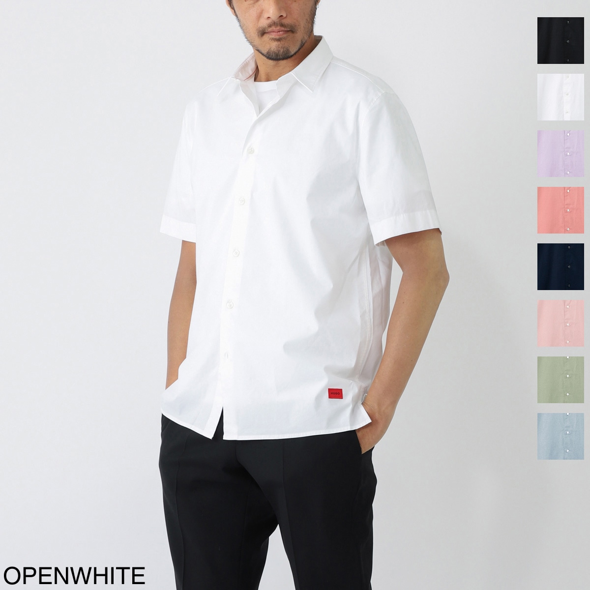 HUGO HUGOBOSS ヒューゴヒューゴボス 半袖シャツ/EBOR メンズ