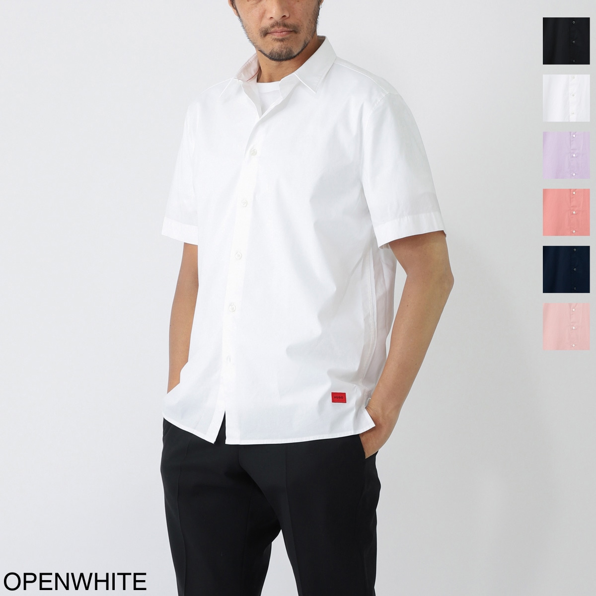 HUGO HUGOBOSS ヒューゴヒューゴボス 半袖シャツ/EBOR メンズ