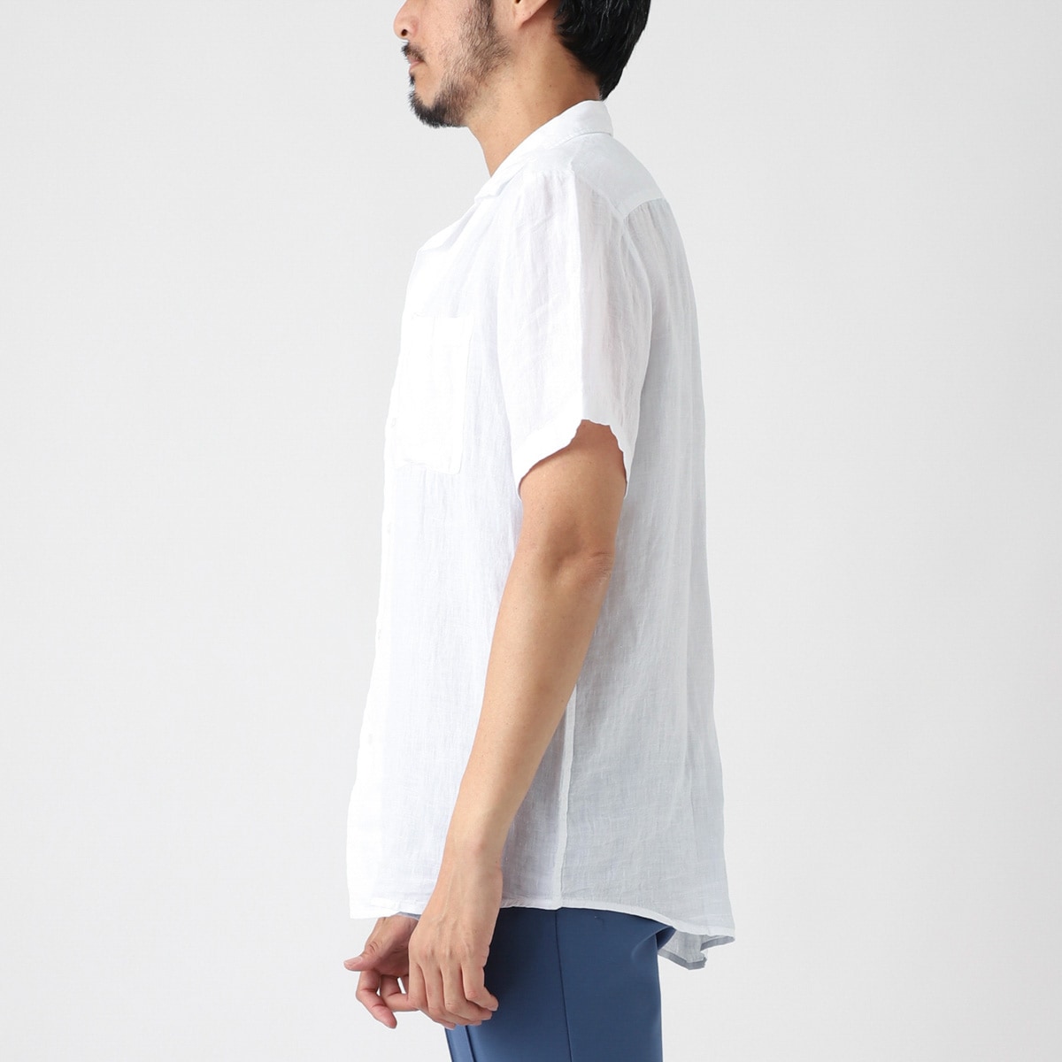 HUGO HUGOBOSS ヒューゴヒューゴボス 半袖リネンシャツ/ELLINO メンズ 