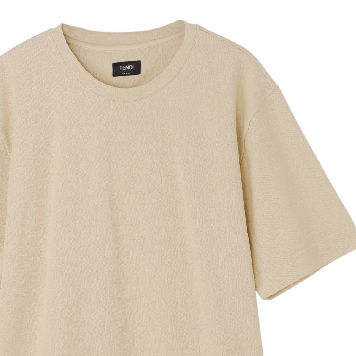 【タイムセール TOPS】FENDI フェンディ クルーネック半袖Tシャツ メンズ