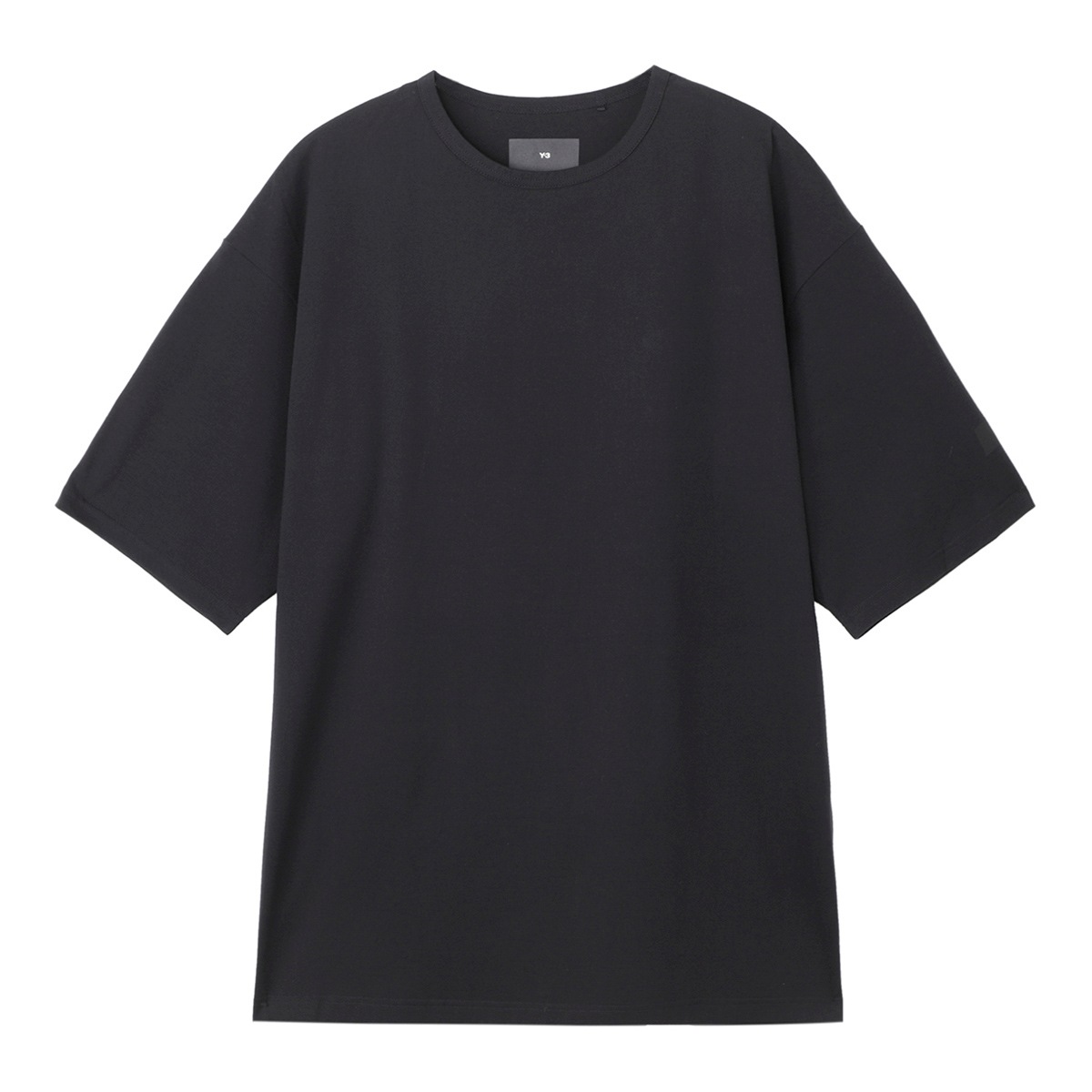 アウトレット】【ラスト1点】Y-3 ワイスリー クルーネック半袖Tシャツ 