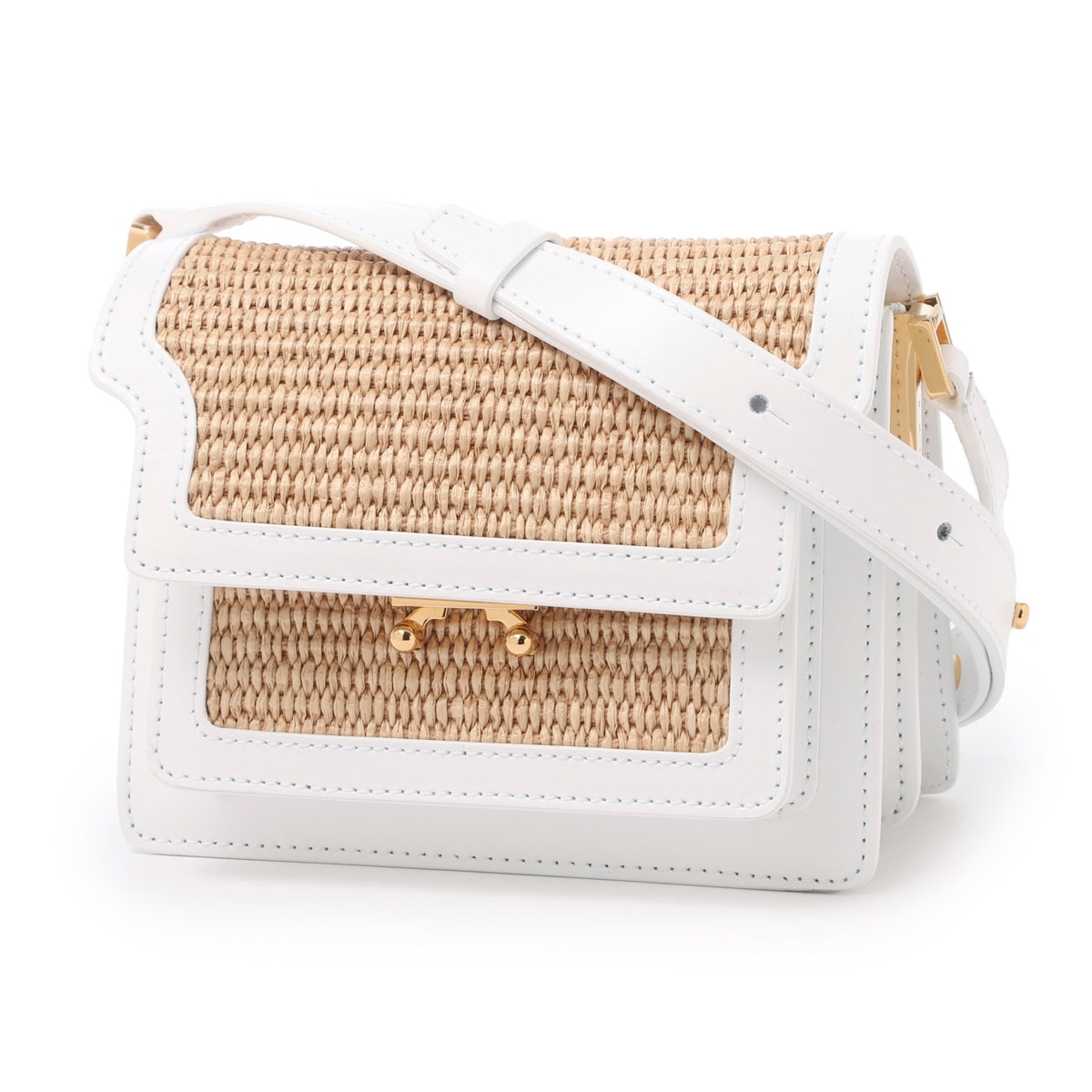 【アウトレット】MARNI マルニ ショルダーバッグ/クロスボディバッグ/TRUNK SOFT BAG レディース