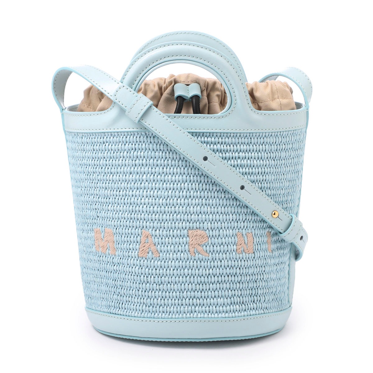 MARNIマルニ ロゴ TROPICALIA BASKET BAG SMALL 2WAYショルダー アウトレット】MARNI マルニ ハンドバッグ 2WAY/ショルダー