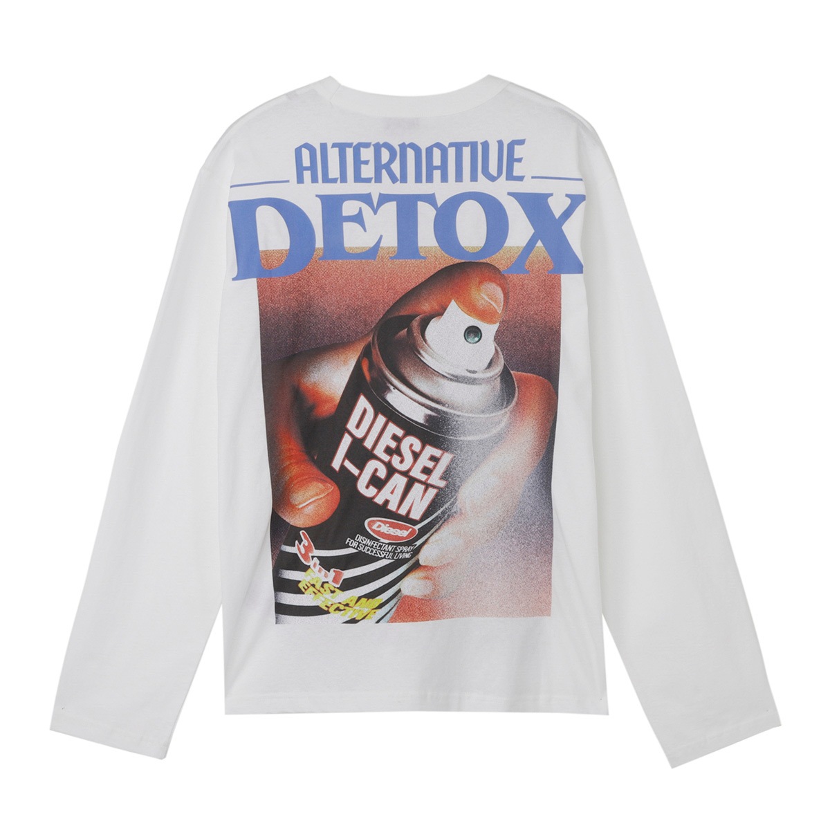 アウトレット】DIESEL ディーゼル クルーネックカットソー/ロングT 