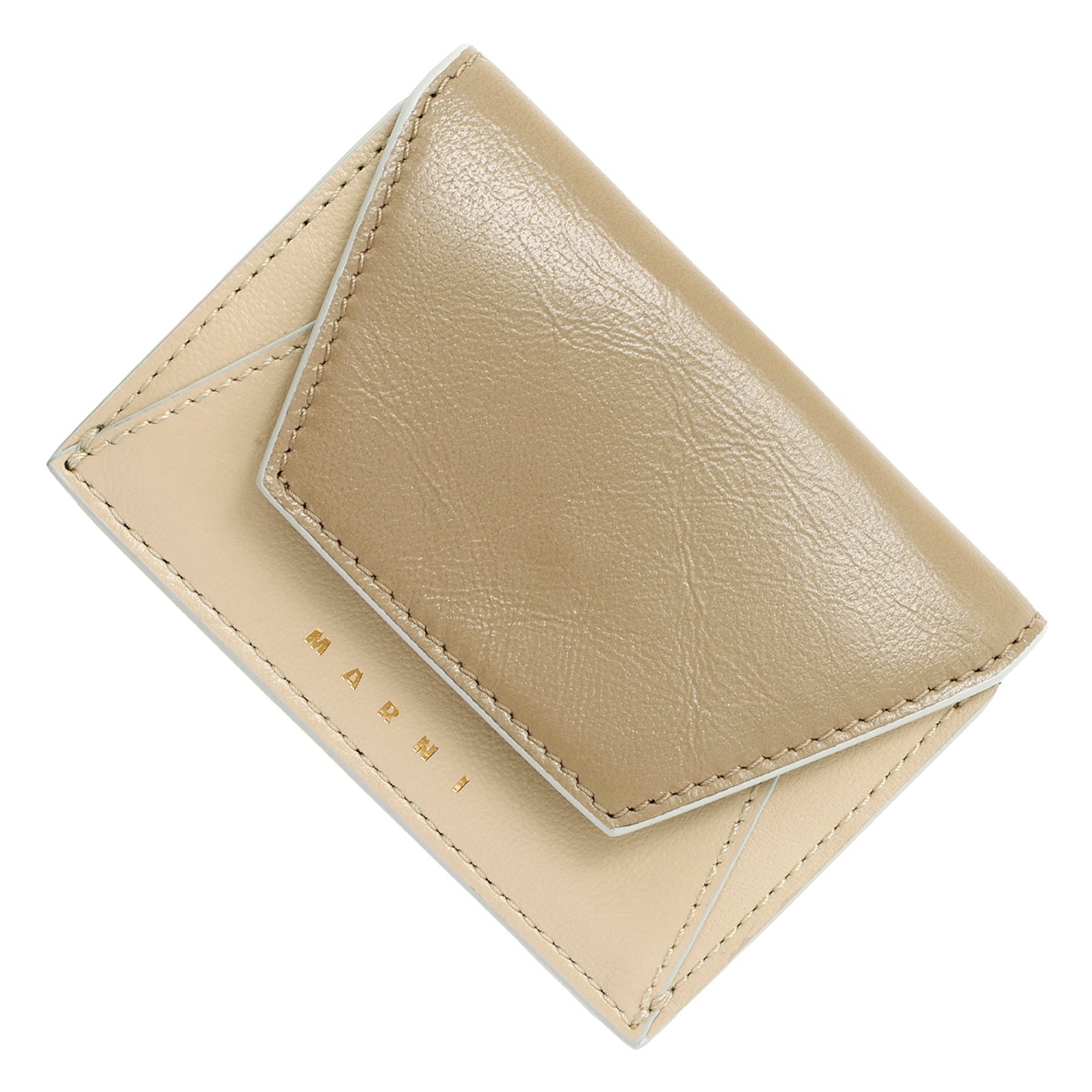 【アウトレット】MARNI マルニ 3つ折り財布 小銭入れ付き/コンパクトウォレット レディース