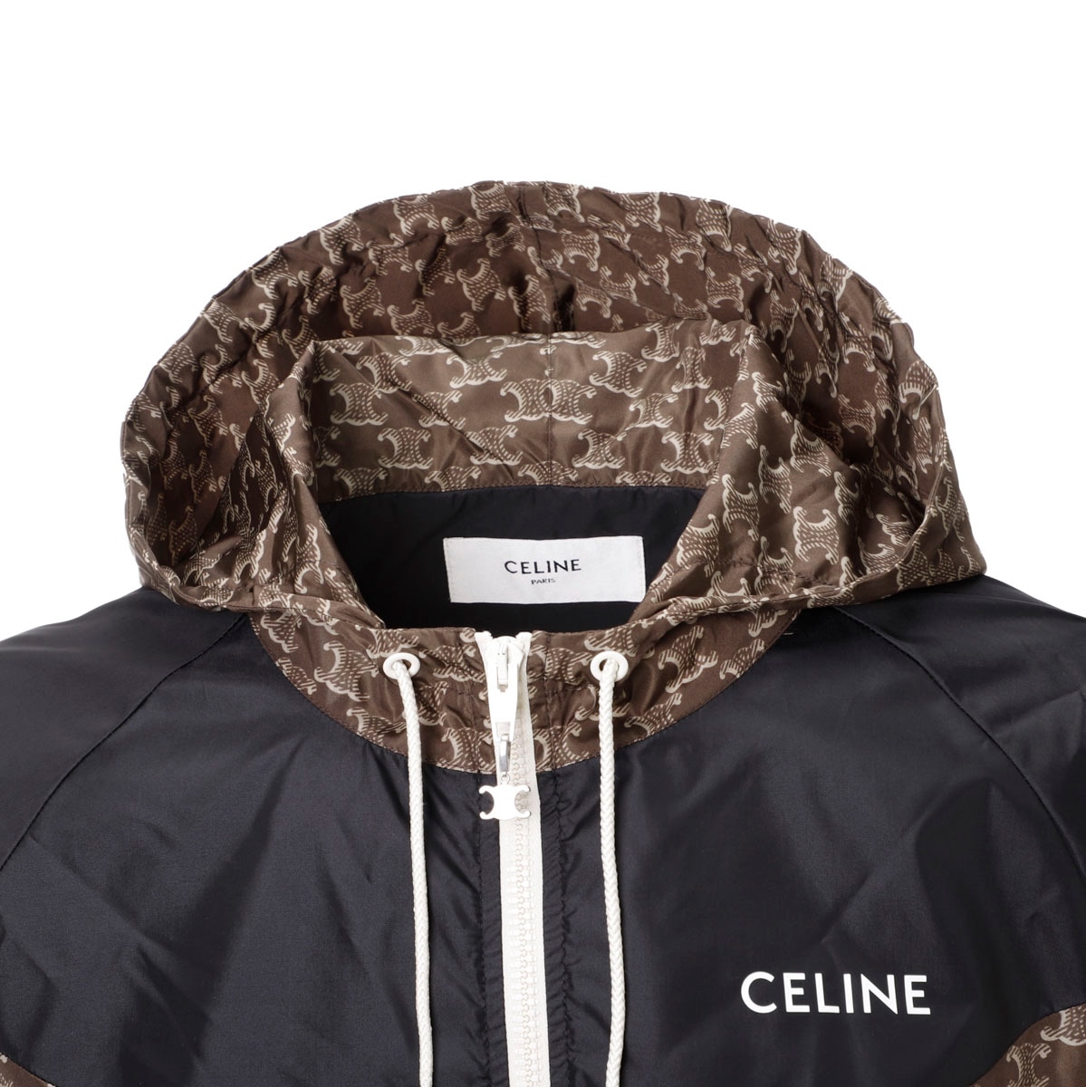 ★Celine★ブロンプトンジャケット アウトレット】CELINE セリーヌ ナイロンジャケット/フーデッド