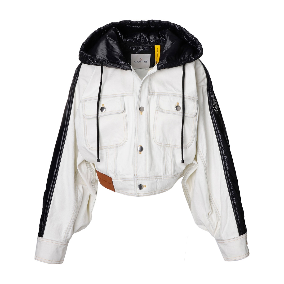 【アウトレット】MONCLER モンクレール デニムジャケット/クロップドジャケット/MONCLER GENIUS 2 MONCLER×ALICIA KEYS FLUSHING レディース