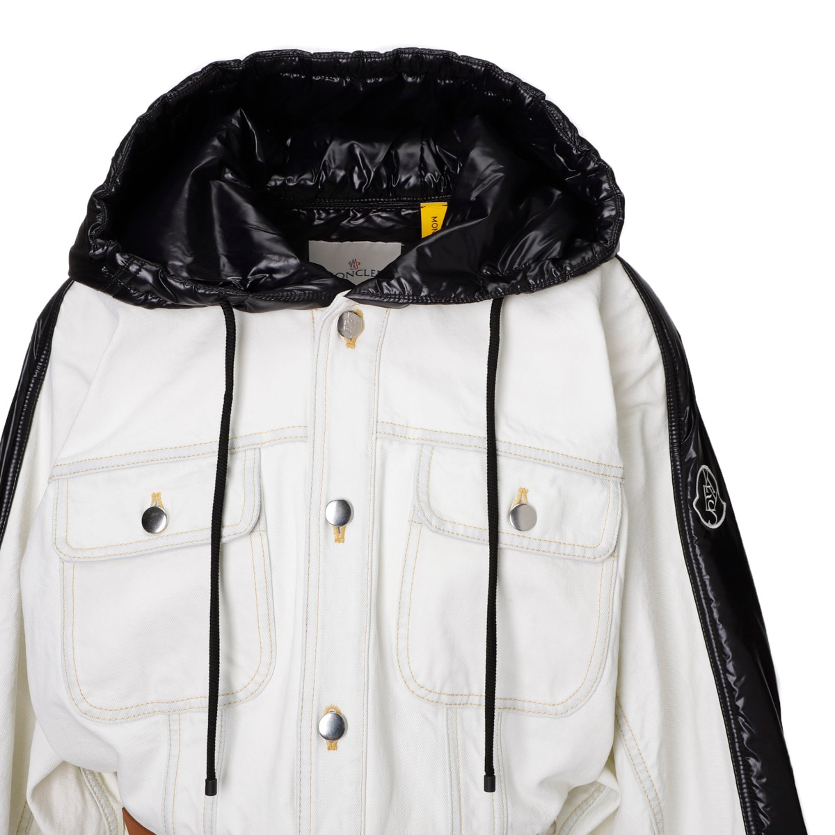 【アウトレット】MONCLER モンクレール デニムジャケット/クロップドジャケット/MONCLER GENIUS 2 MONCLER×ALICIA KEYS FLUSHING レディース