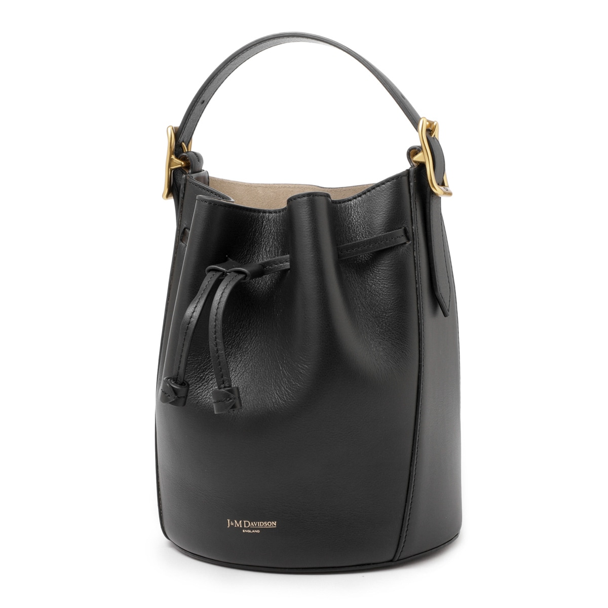 良品 ジェイ&エムデヴィッドソン ハンドバッグ エレノア レザー ブラック 黒 ジェイアンドエムデヴィッドソン J&M DAVIDSON J&M DAVIDSON