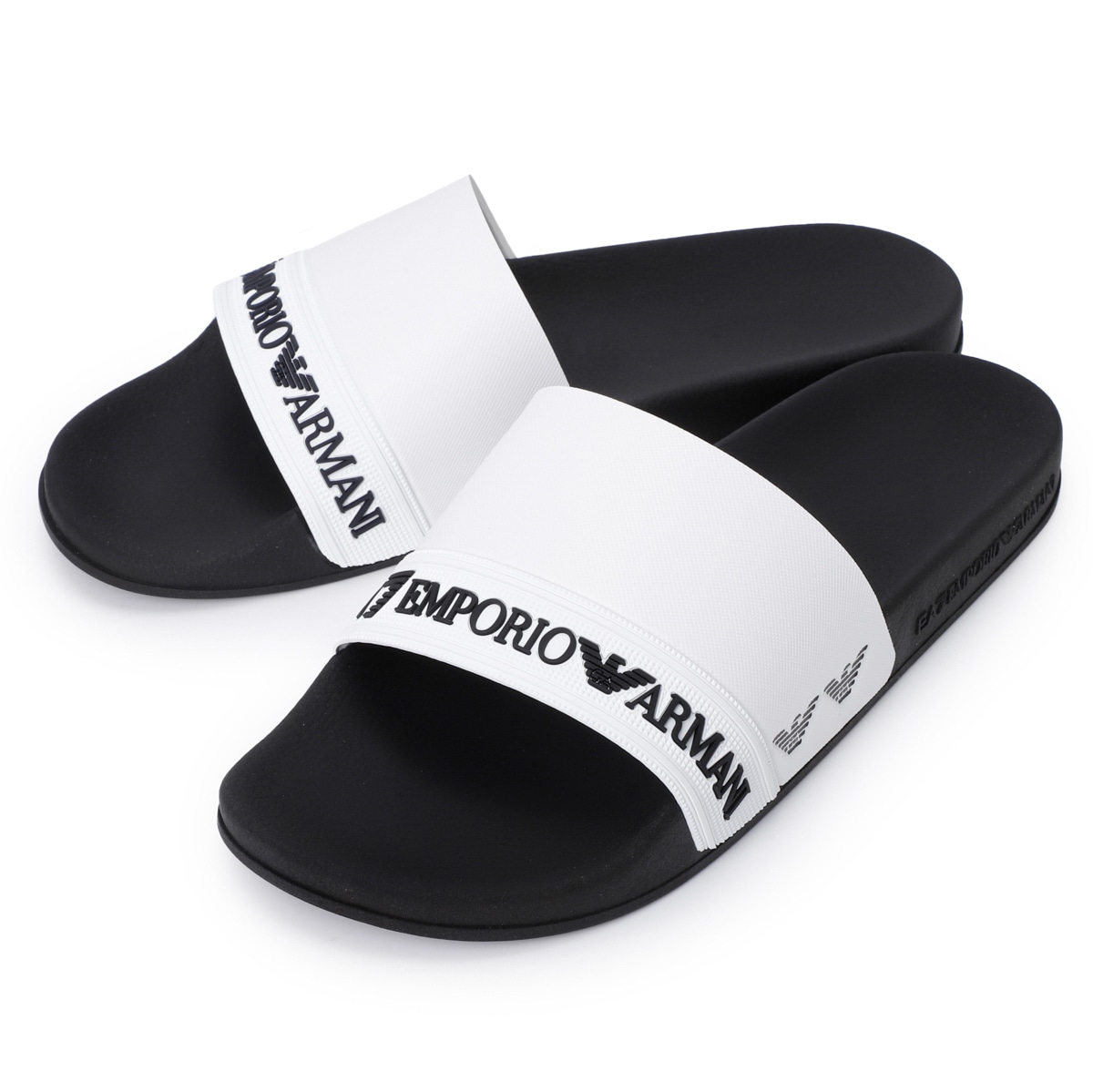 【アウトレット】【ラスト1点】EA7 EMPORIO ARMANI エンポリオアルマーニ スライドサンダル【大きいサイズあり】 メンズ