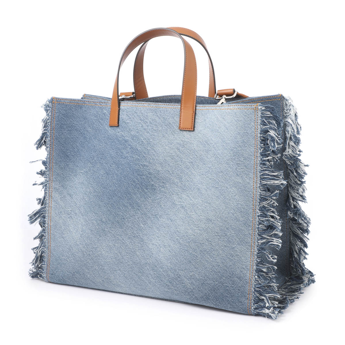 FENDI フェンディ FF ロゴ 2WAY トートバッグ ブルー FENDI フェンディ トートバッグ 2WAY メンズ | メンズ・ブランド