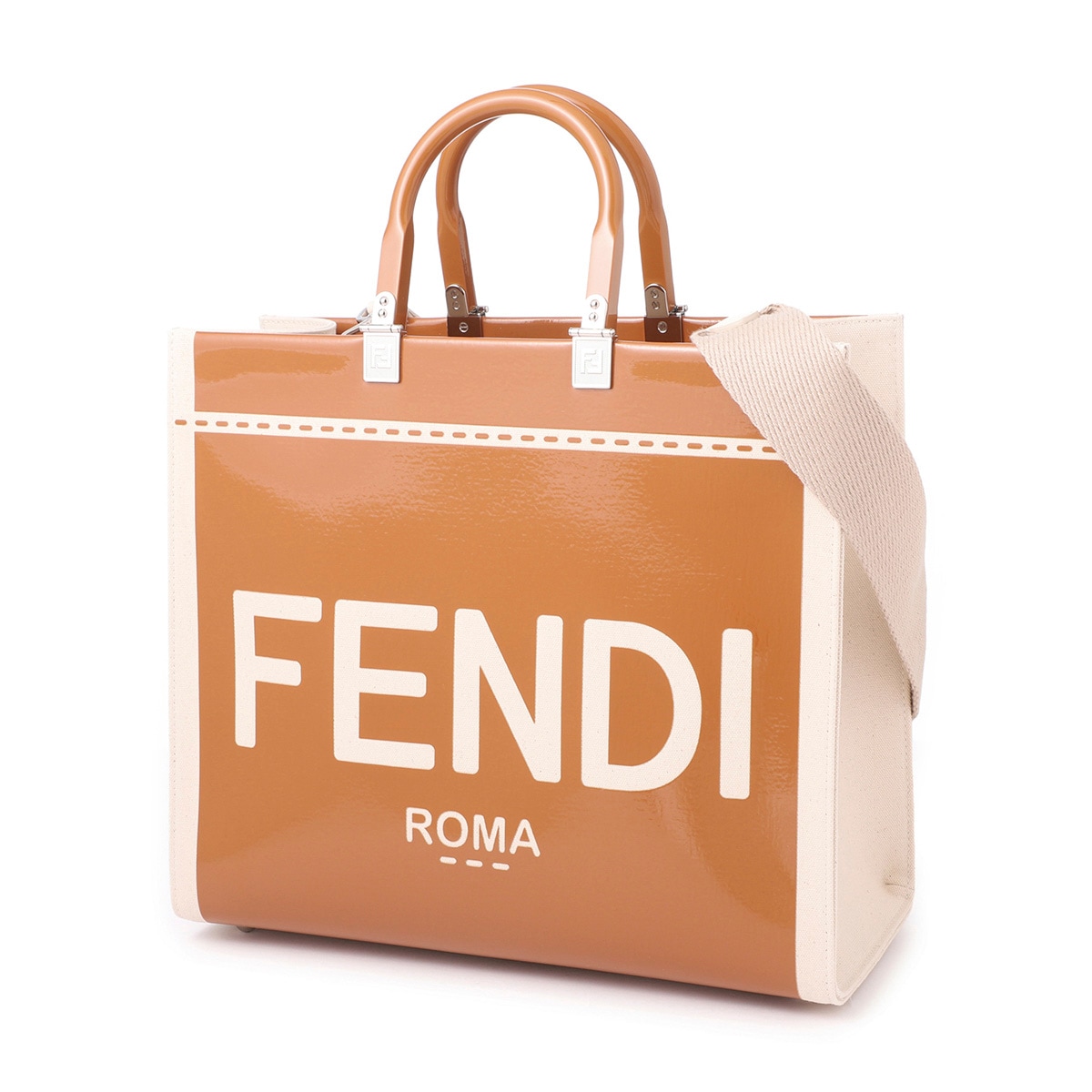 アウトレット【FENDI】2Way☆Sunshine ラージサイズトートバッグ FENDI フェンディ トートバッグ 2WAY/FENDI SUNSHINE MEDIUM