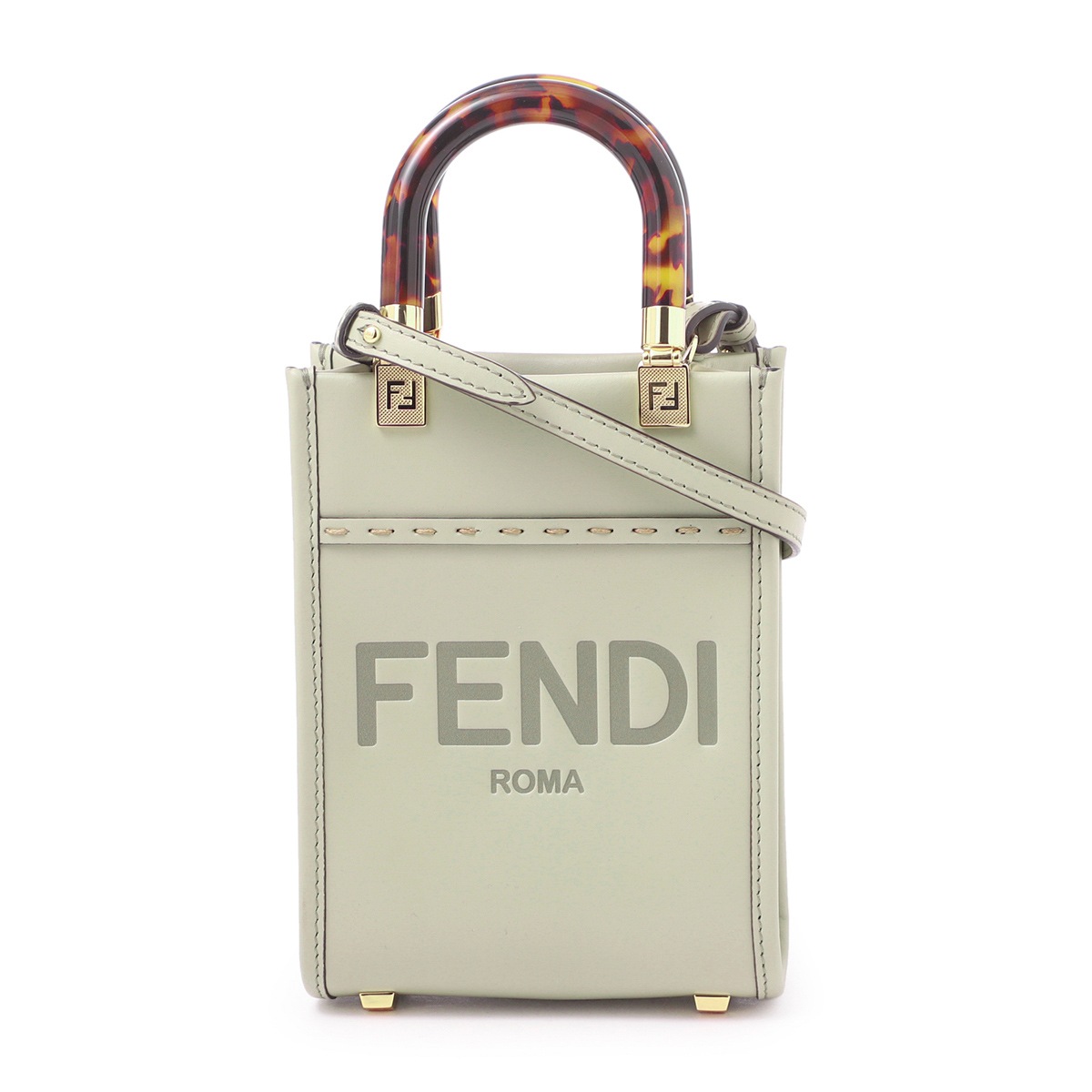 FENDI フェンディ トートバッグ 2WAY/SUNSHINE SHOPPER SMALL 