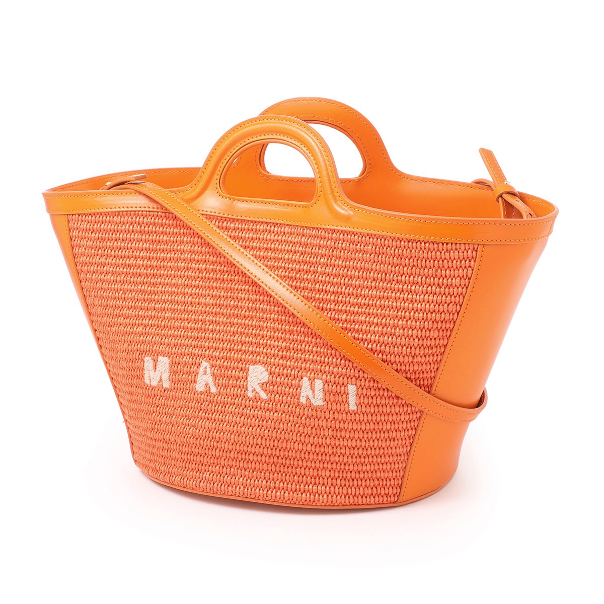 MARNI マルニ　TROPICALIA ミニ　バッグ アウトレット】MARNI マルニ ハンドバッグ 2WAY/カゴバッグ