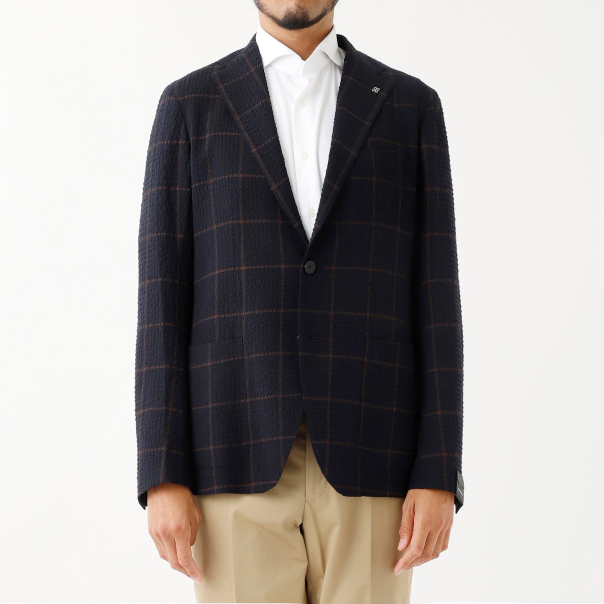 【アウトレット】TAGLIATORE タリアトーレ 2つボタン ジャケット/シングルジャケット/DAKAR【大きいサイズあり】 メンズ