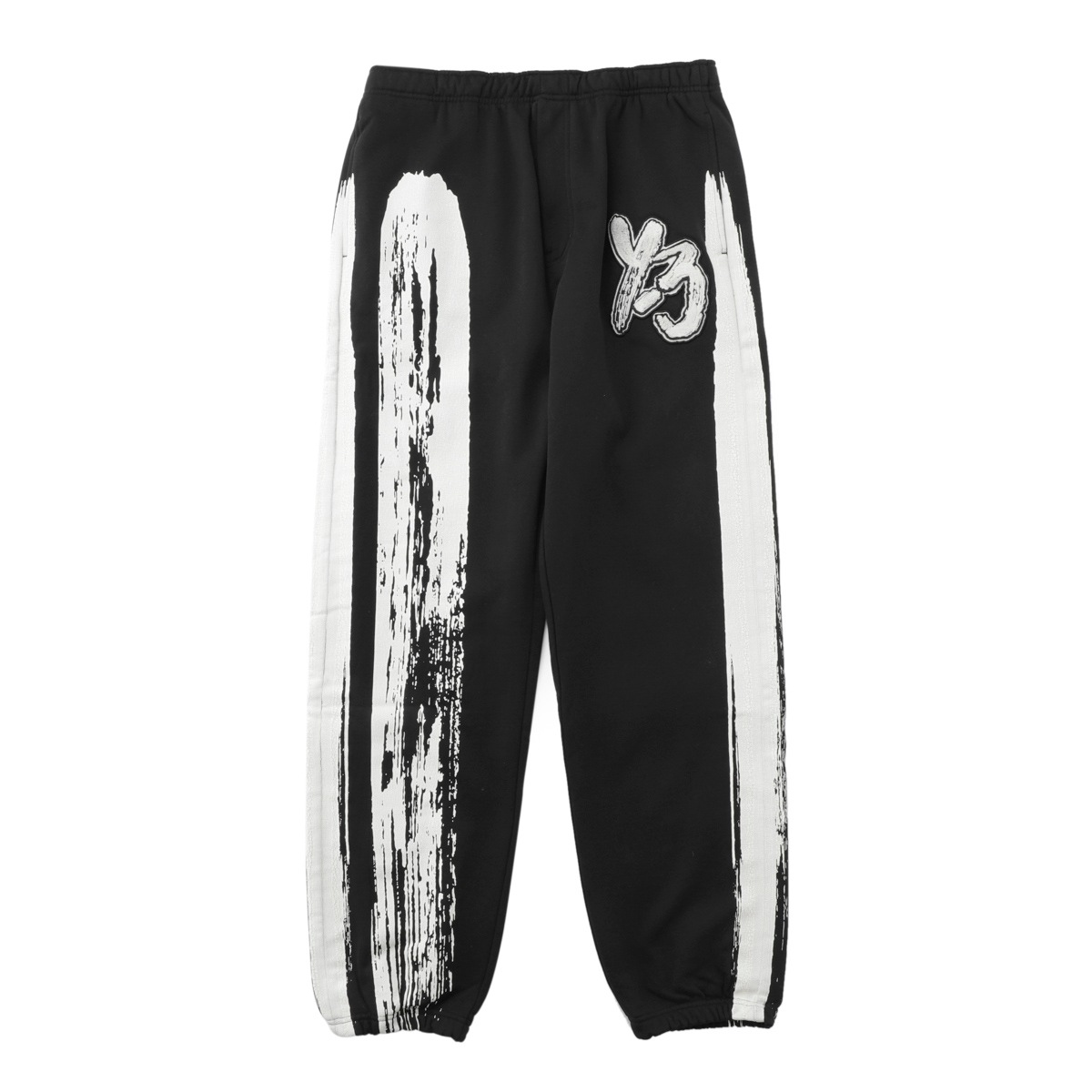 Y-3ワイスリー☆ロゴ×総柄ルーズフィットスウェットパンツXS スポーティー