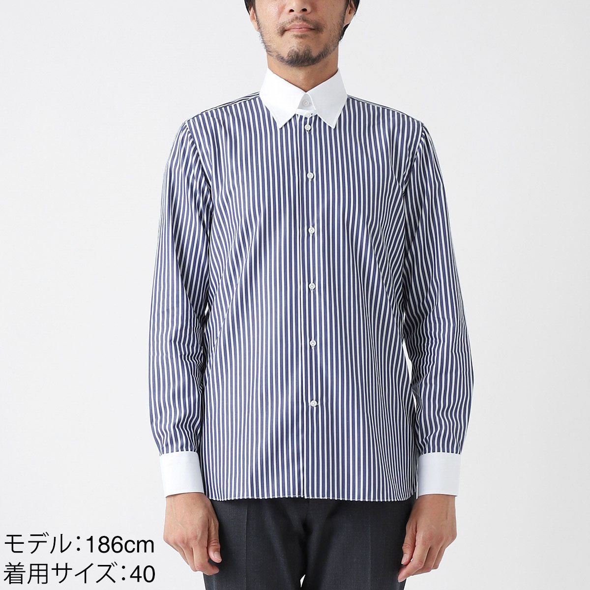 アウトレット】BORRIELLO ボリエッロ タブカラーシャツ/TAB SLIM FIT