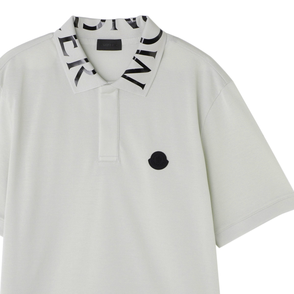 モンクレール　ビッグロゴポロシャツ Ｌサイズ MONCLER MONCLER モンクレール 半袖 ポロシャツ メンズ クレリック ロゴ