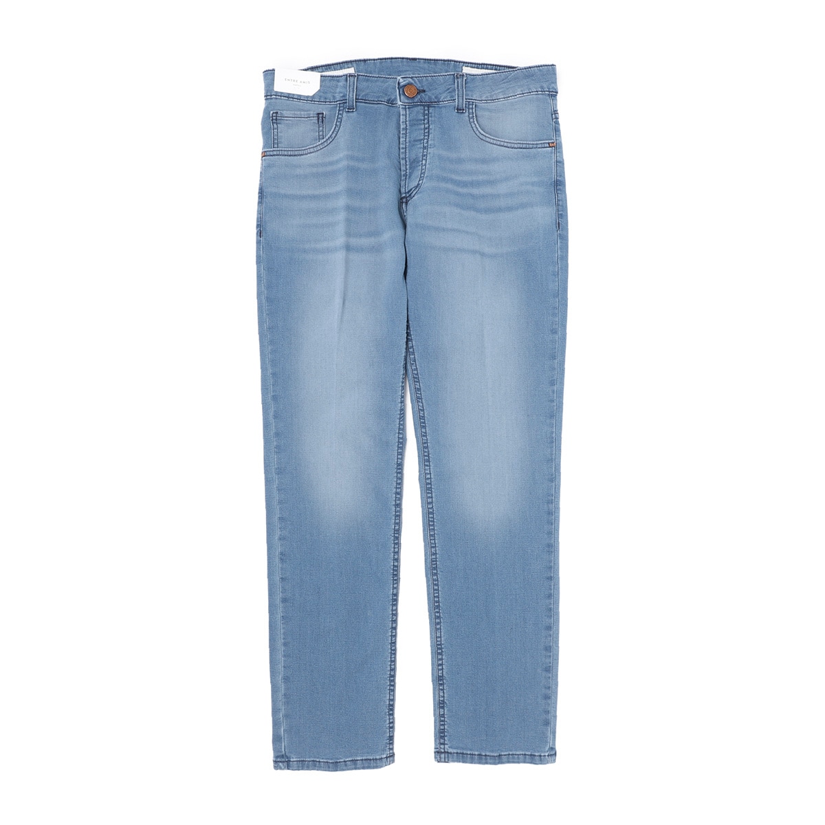 【アウトレット】entre amis アントレアミ ボタンフライジーンズ/5 TK DENIM CORTO【大きいサイズあり】 メンズ