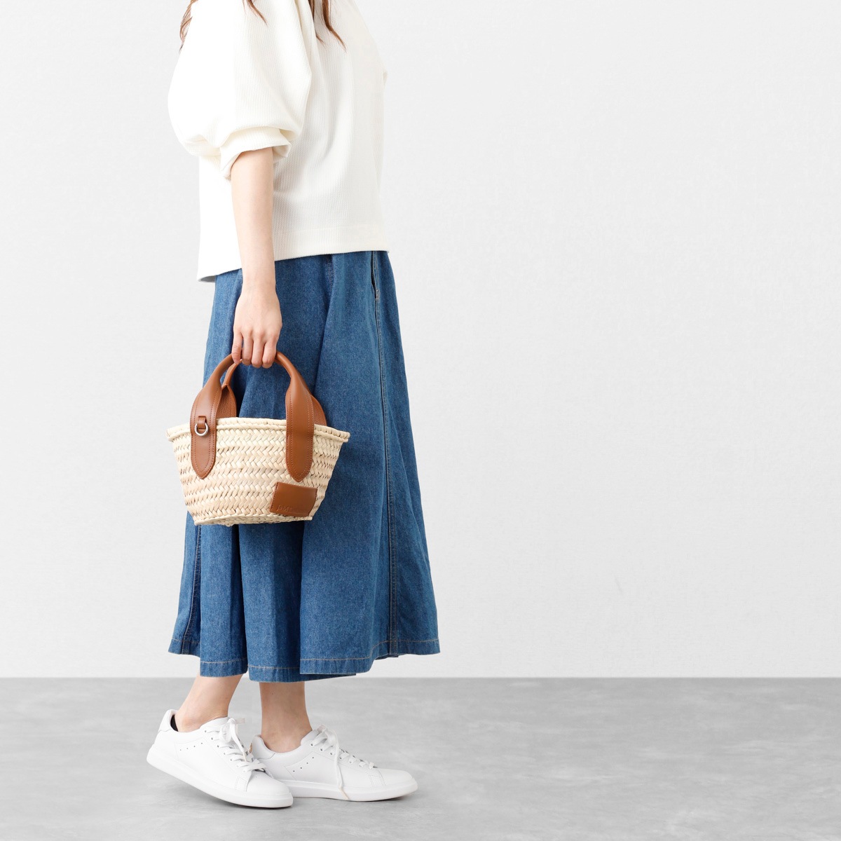 J&MDAVIDSONバスケットバッグSMALLBASKET アウトレット】J&M DAVIDSON ジェイ&エム デヴィッドソン
