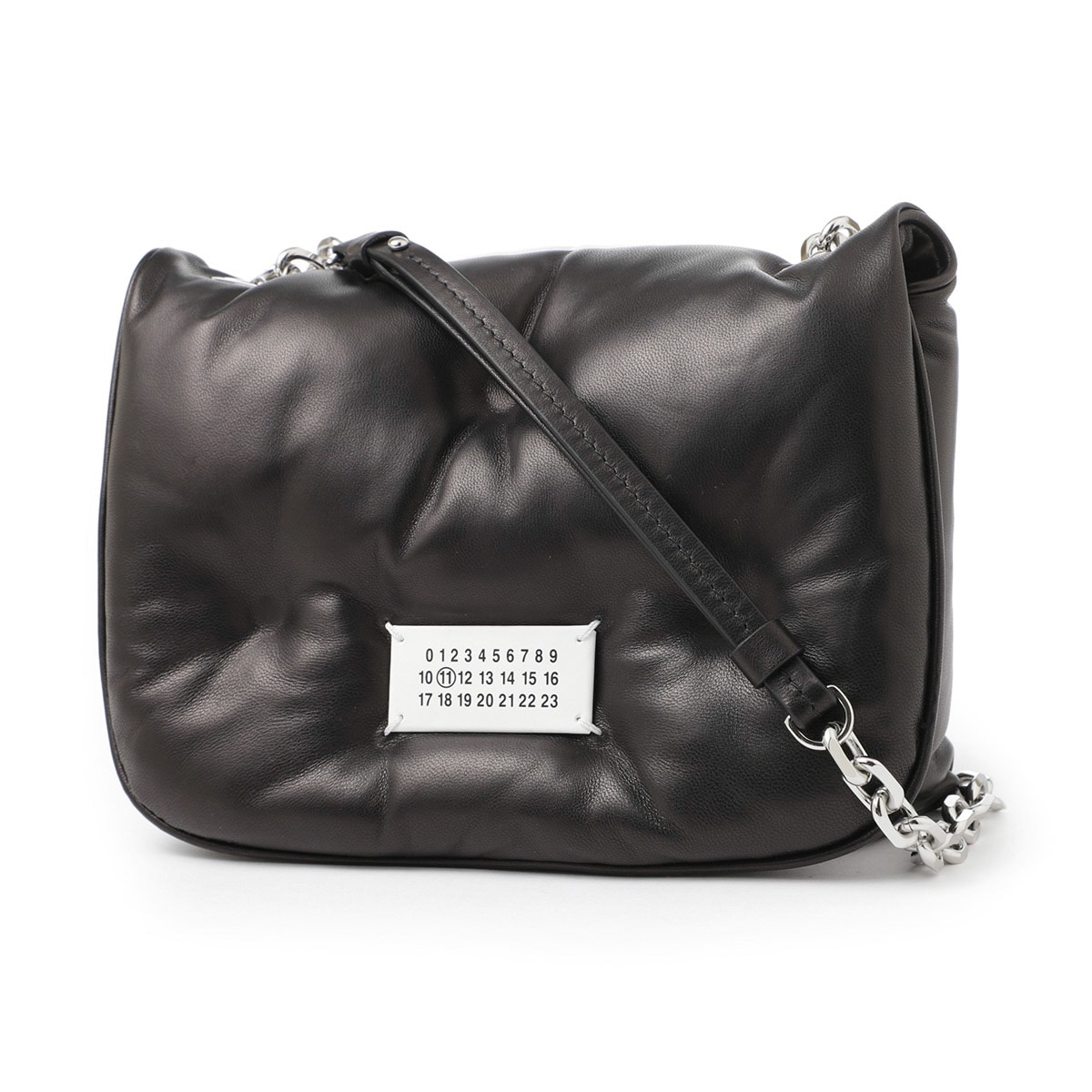 Maison Margiela GLAM SLAM FLAP SMALL/チェーン ミニショルダー Maison Margiela メゾンマルジェラ ショルダーバッグ/GLAM SLAM