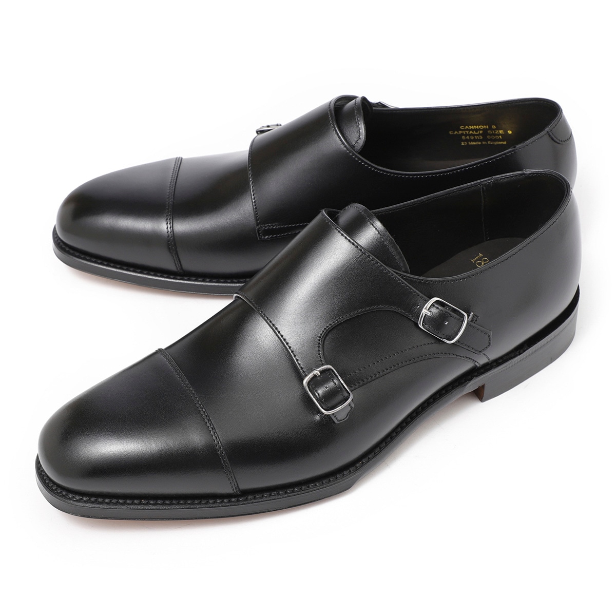 Loake ローク ダブルモンクストラップ シューズ/CANNON B Fフィット ラスト CAPITAL【大きいサイズあり】 メンズ