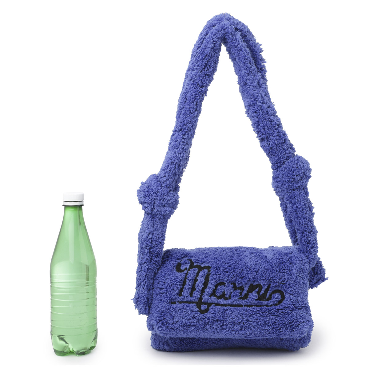 MARNI ショルダーバッグ ブラック ブルー マルニ MARNI ショルダーバッグ（ブルー系）