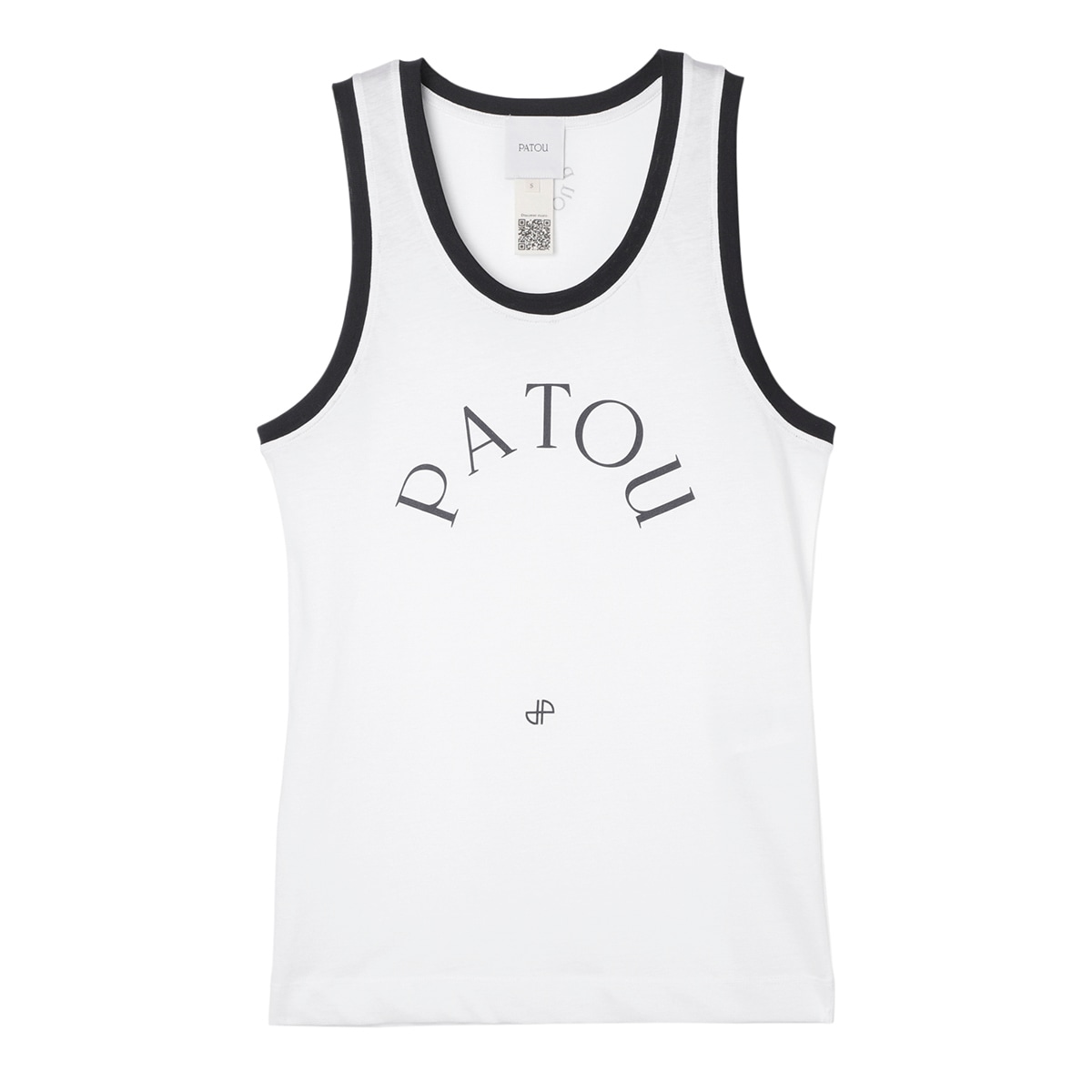 PATOU タンクトップ　ホワイト　XS ラスト1点です！ PATOU ホワイト タンクトップ ラスト1点 新品 PATOU タンク