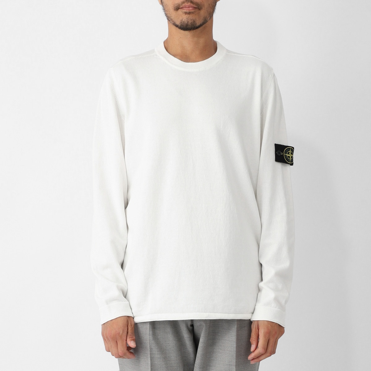アウトレット】STONE ISLAND ストーンアイランド クルーネックニット