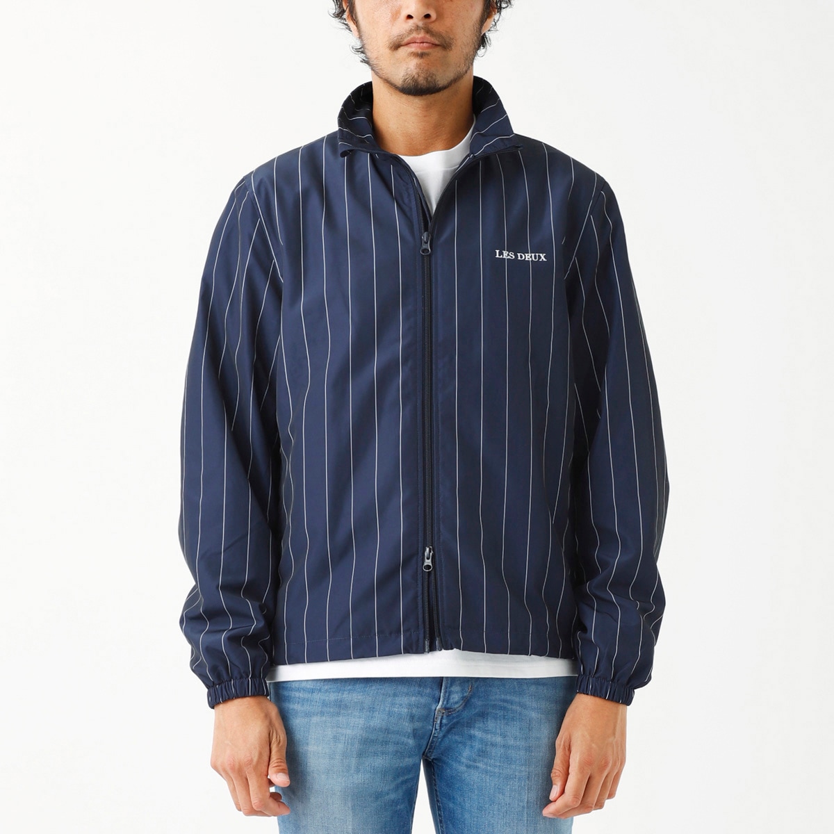 Les Deux レドゥ ジップアップ ブルゾン/JAKE TRACK JACKET メンズ