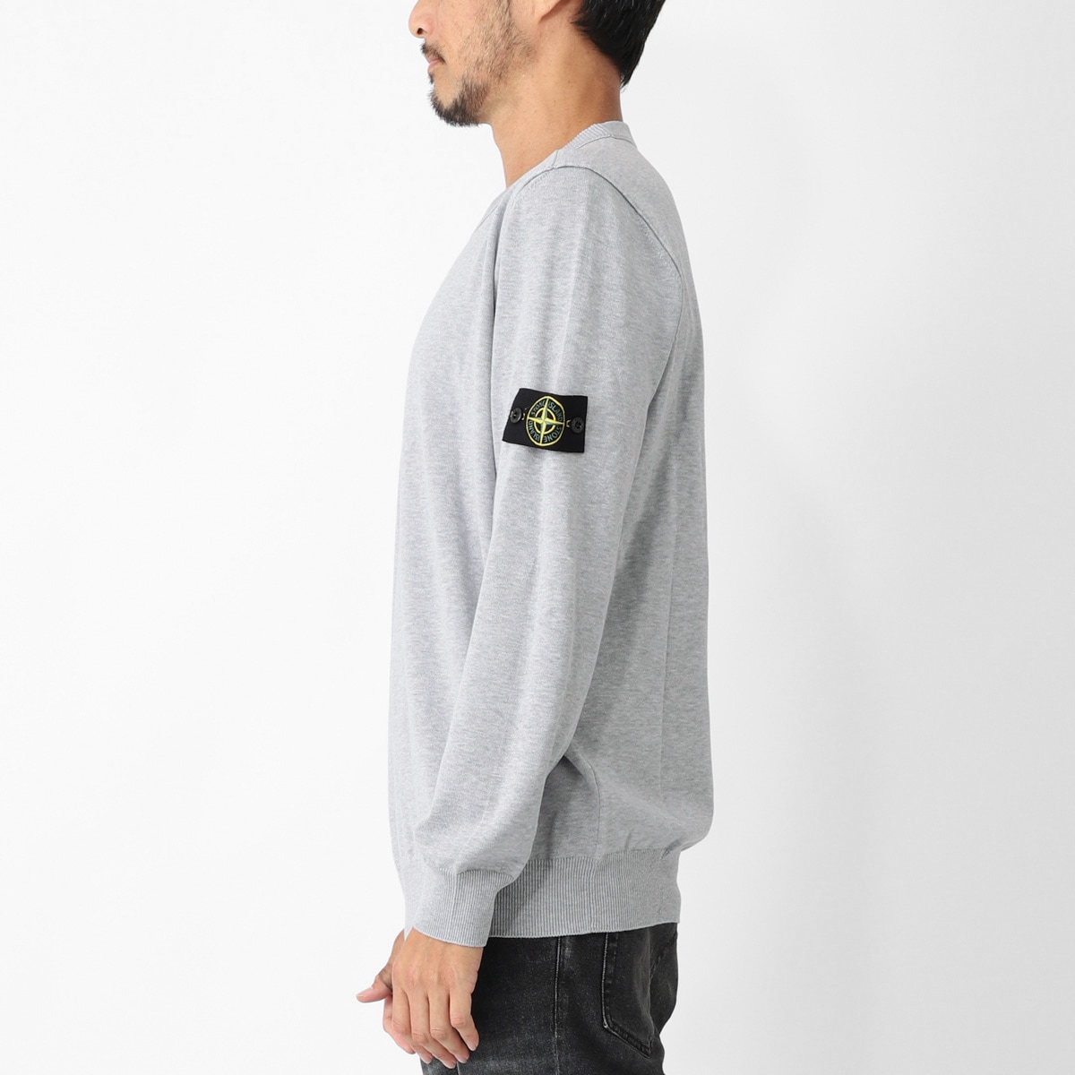 アウトレット】STONE ISLAND ストーンアイランド クルーネックニット