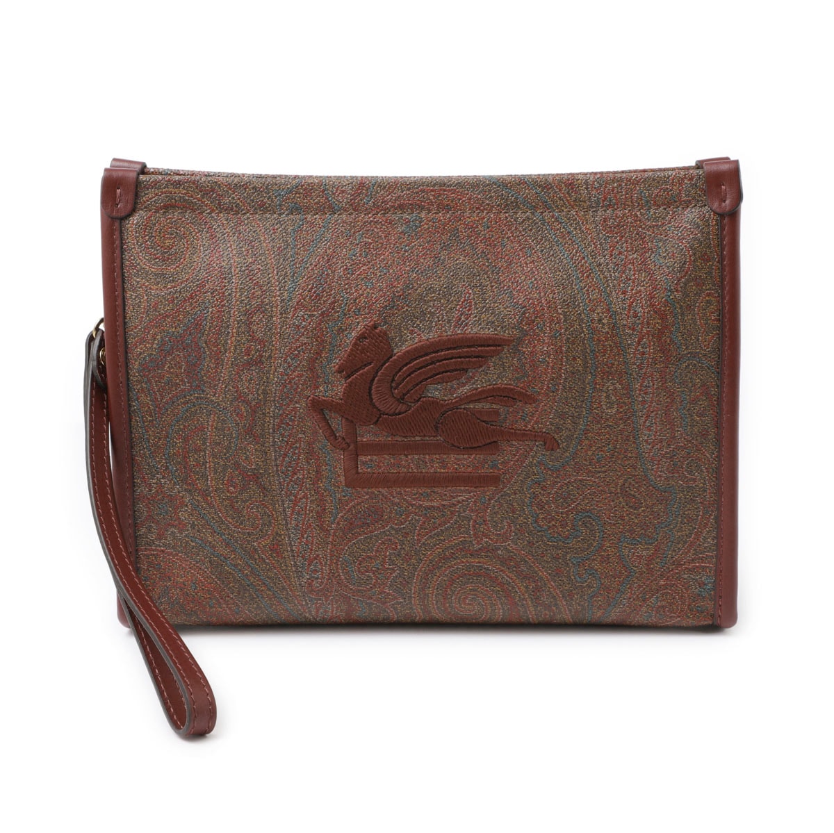 【アウトレット】ETRO エトロ クラッチバッグ/PAISLEY MEDIUM POACH メンズ