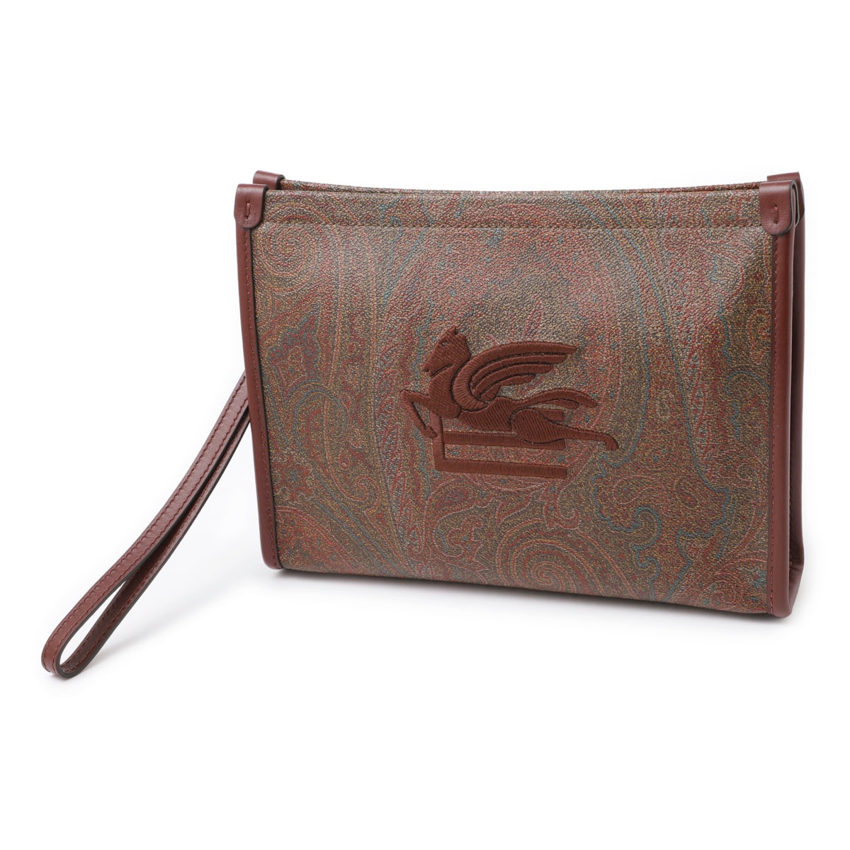 【アウトレット】ETRO エトロ クラッチバッグ/PAISLEY MEDIUM POACH メンズ