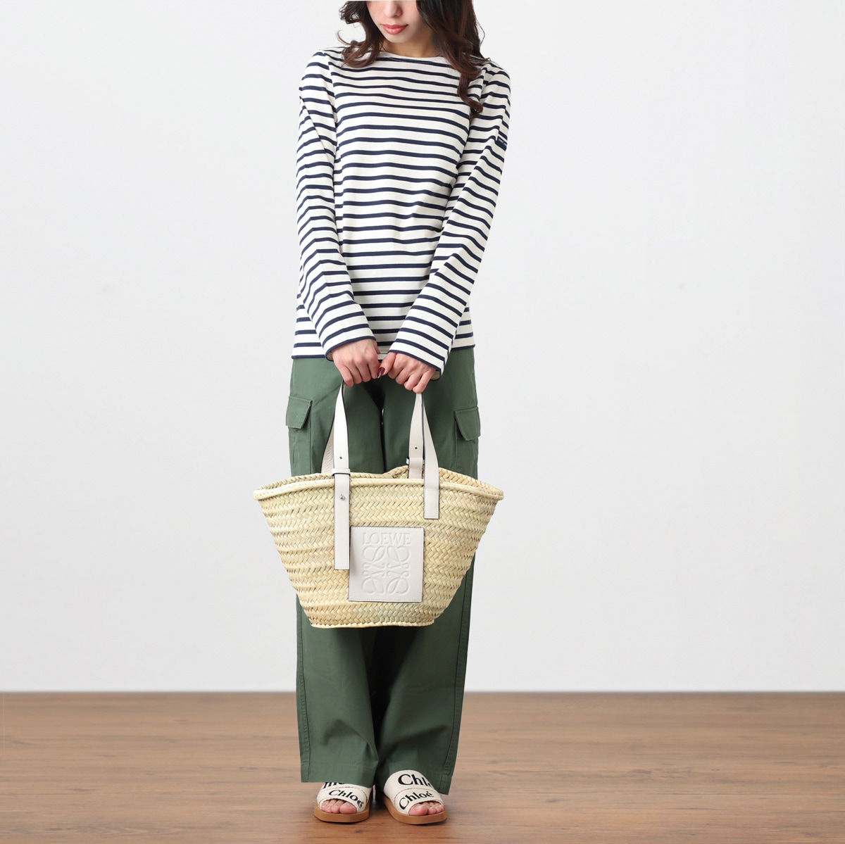 LOEWE ロエベ バスケットバッグ/トートバッグ/Basket bag in
