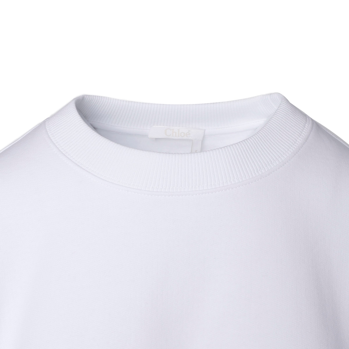 Chloe クロエ クルーネックTシャツ/ラッフルTシャツ レディース
