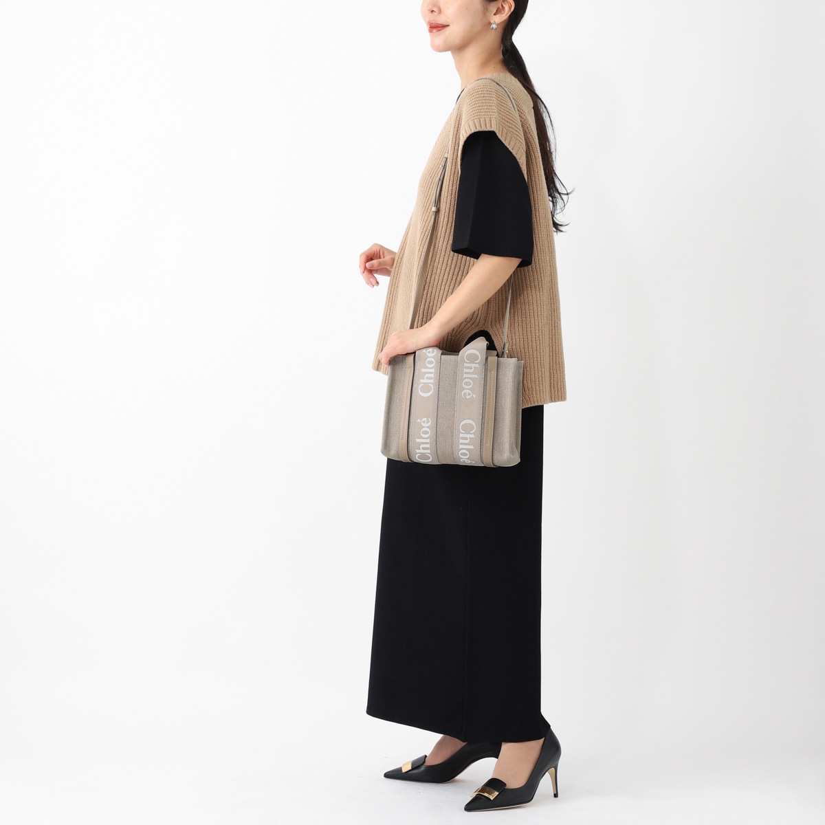Chloe クロエ トートバッグ 2WAY/WOODY SMALL レディース | レディース 