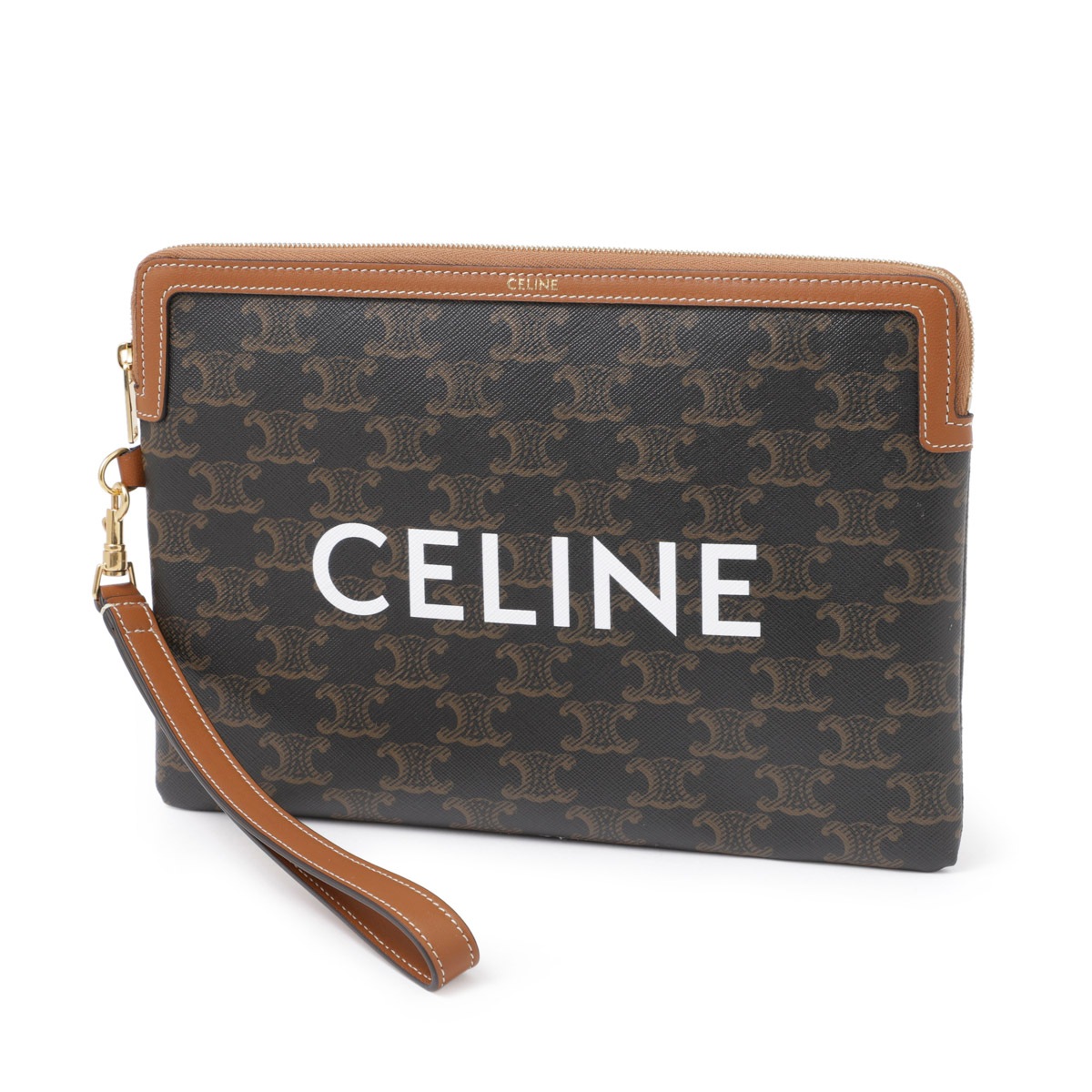 CELINE ドットパターン クラッチバッグ CELINE ドットパターン クラッチバッグ