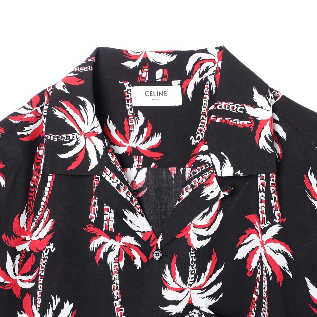 アウトレット】【ラスト1点】CELINE セリーヌ 半袖シャツ/半袖オープン