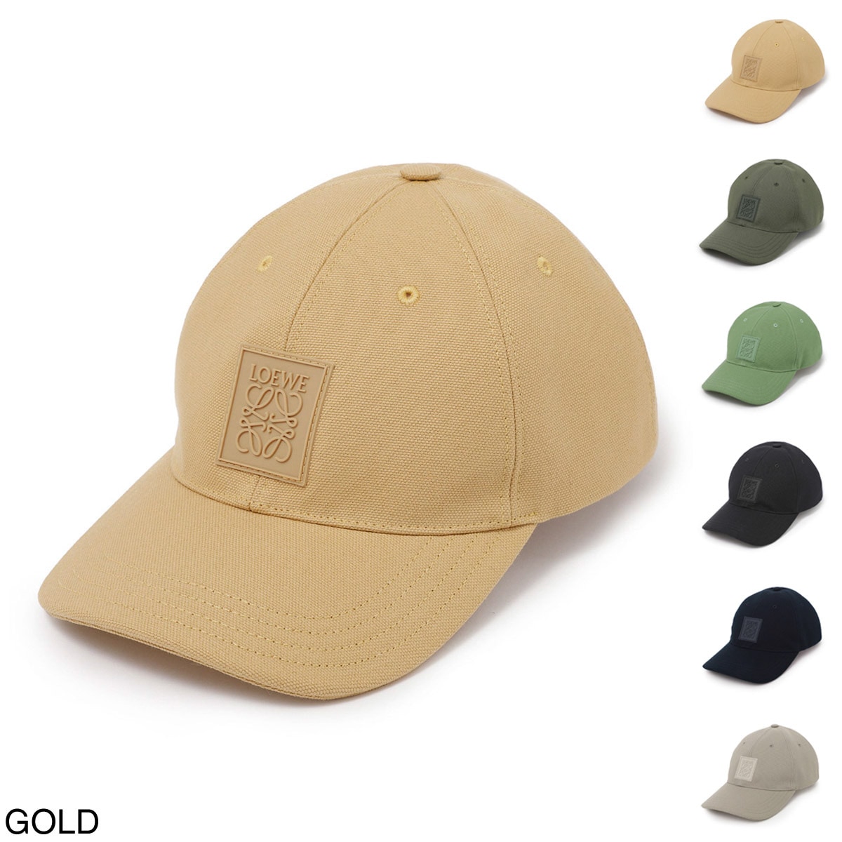 LOEWE ロエベ ベースボールキャップ/PATCH CAP メンズ