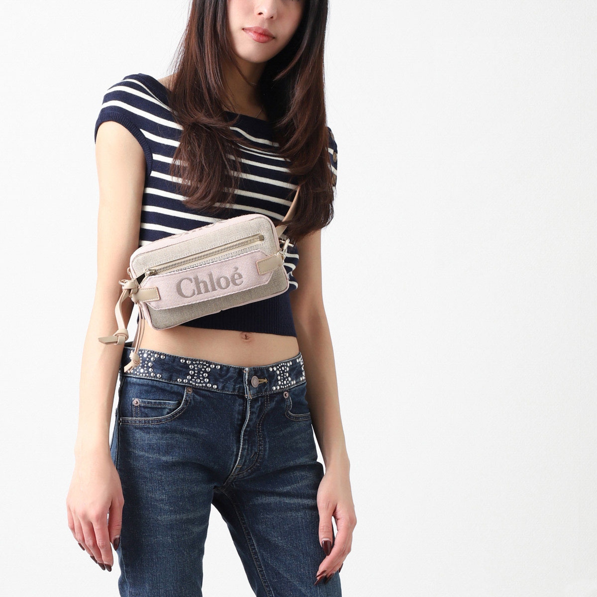 Chloe クロエ 新品レザーベルト86900円イタリア製M Chloe(クロエ) ベルト(レディース) - 海外通販のBUYMA