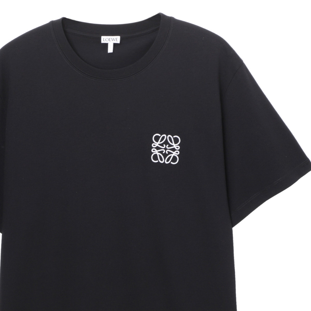 ry0naru LOEWE ブラック Tシャツ フロントロゴ LOEWE（ロエベ）オンライン販売|カインドオル（kindal）中古